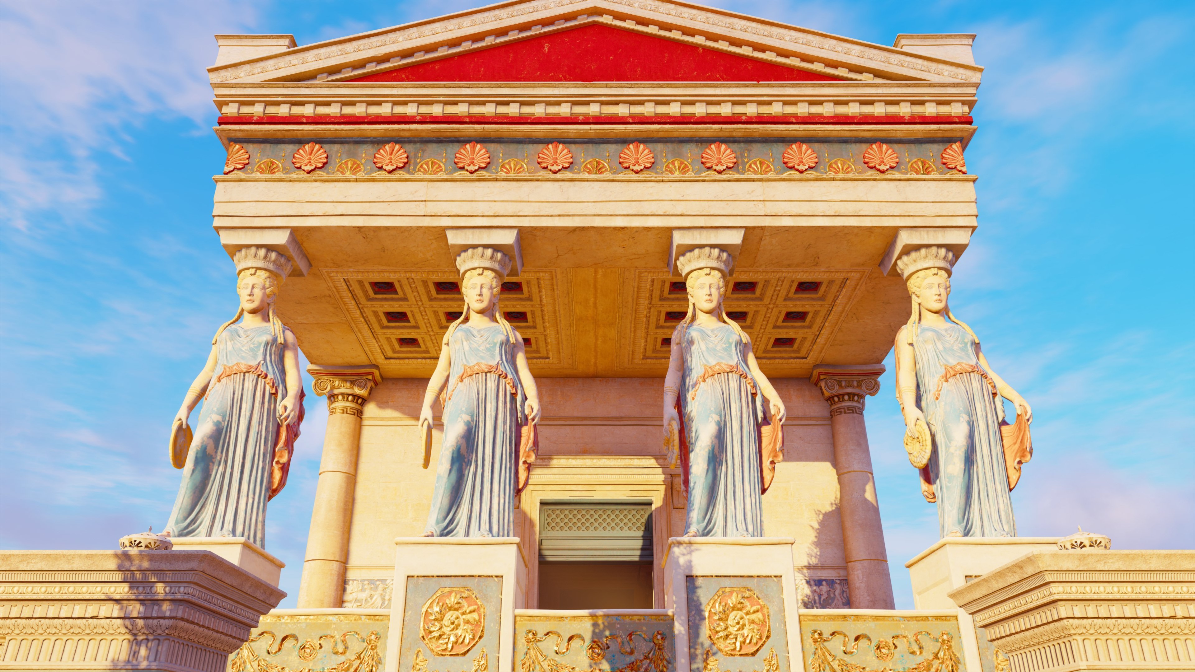 Caryatids from Assassin's Creed Origins HD Wallpaper