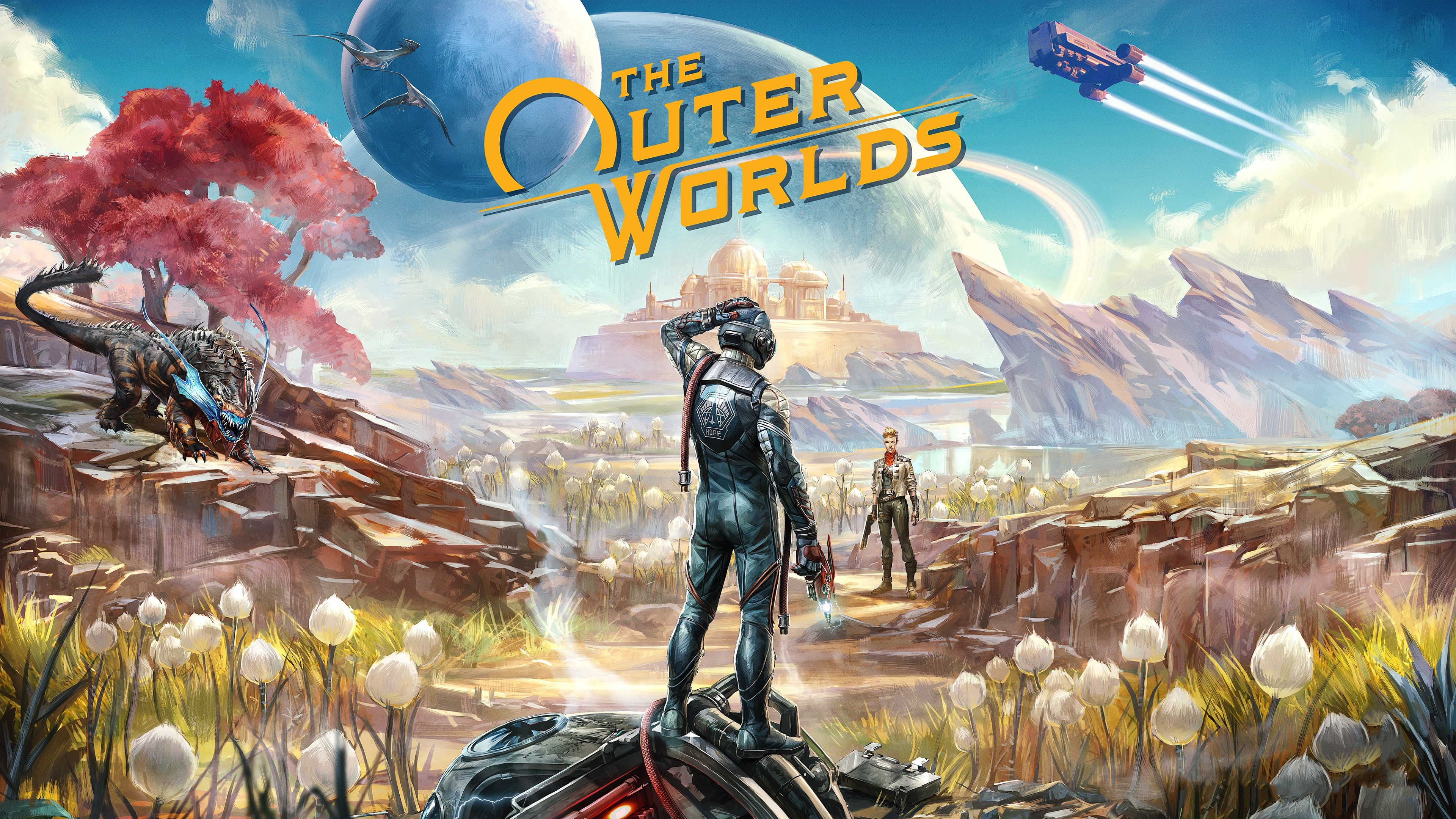 The Outer Worlds video game art HD Wallpaper