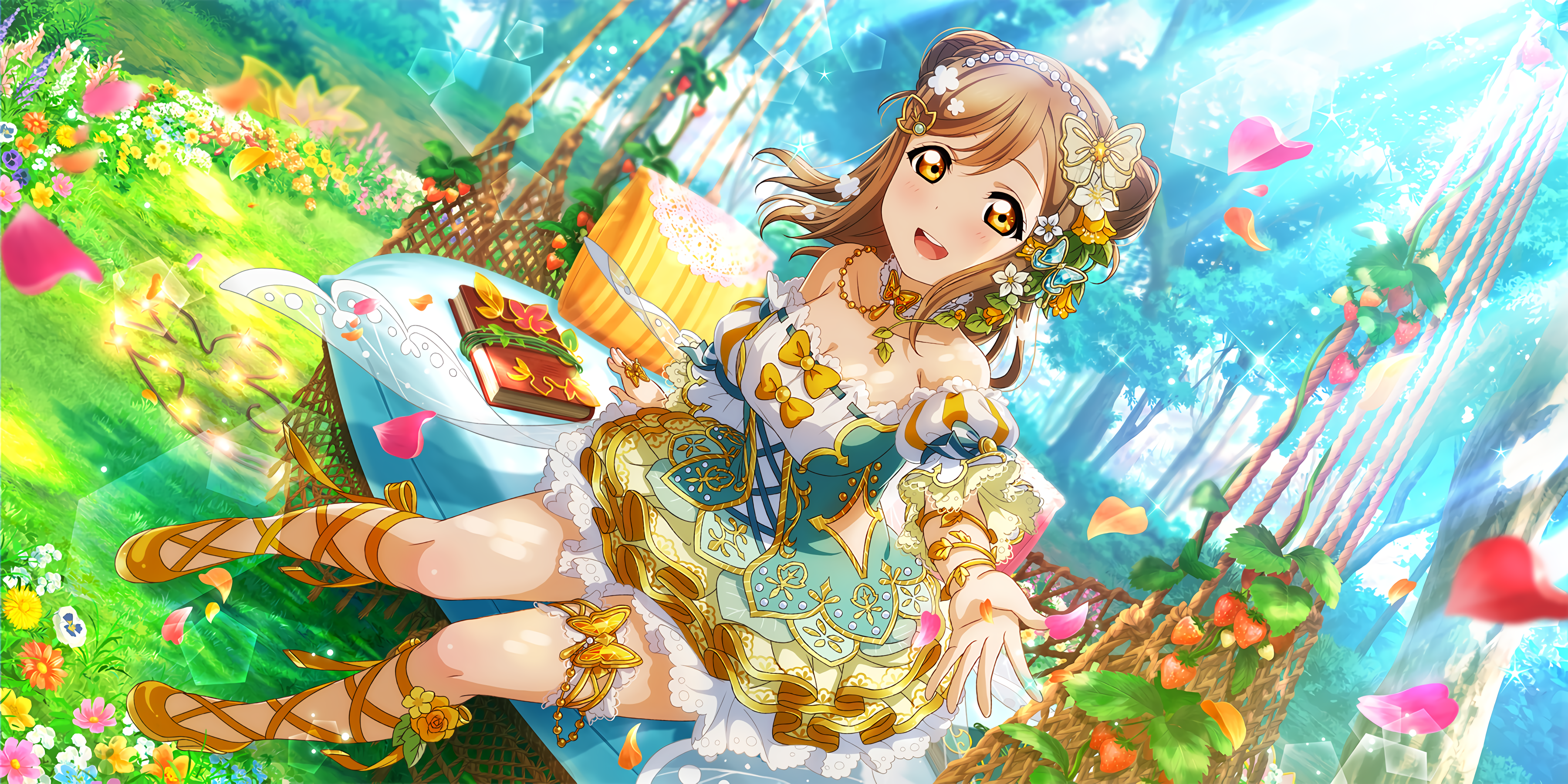 Kunikida Hanamaru from Love Live! Sunshine!! HD Wallpaper