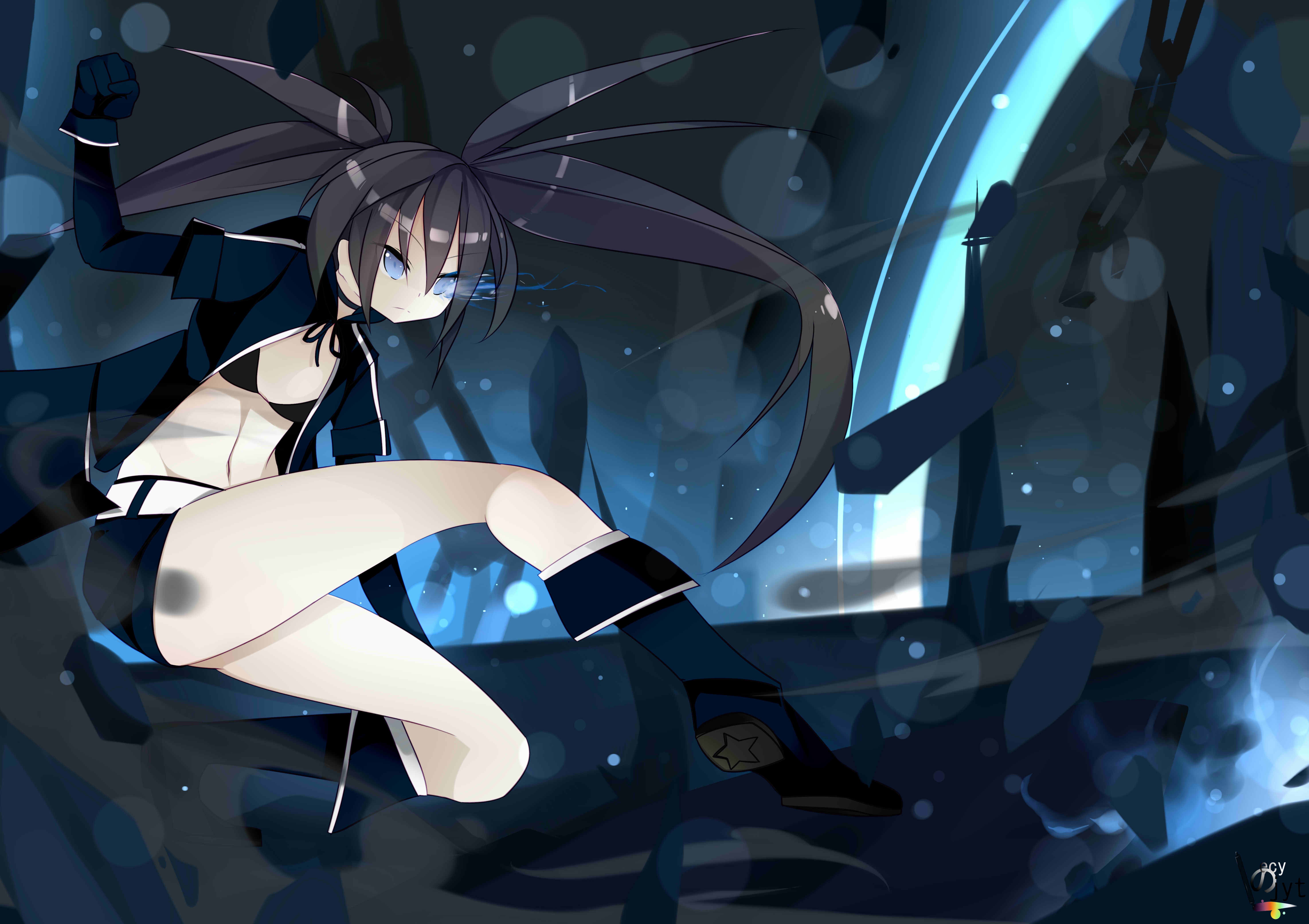 Black Rock Shooter from Black Rock Shooter HD Wallpaper