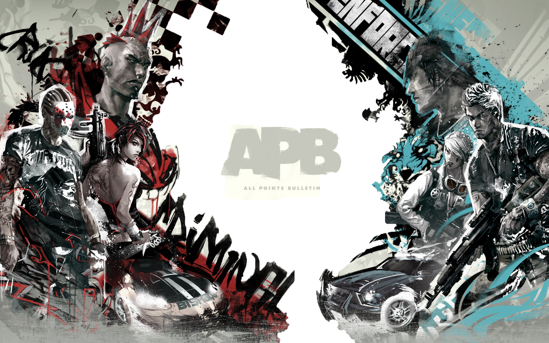 APB All Points Bulletin video game art HD Wallpaper