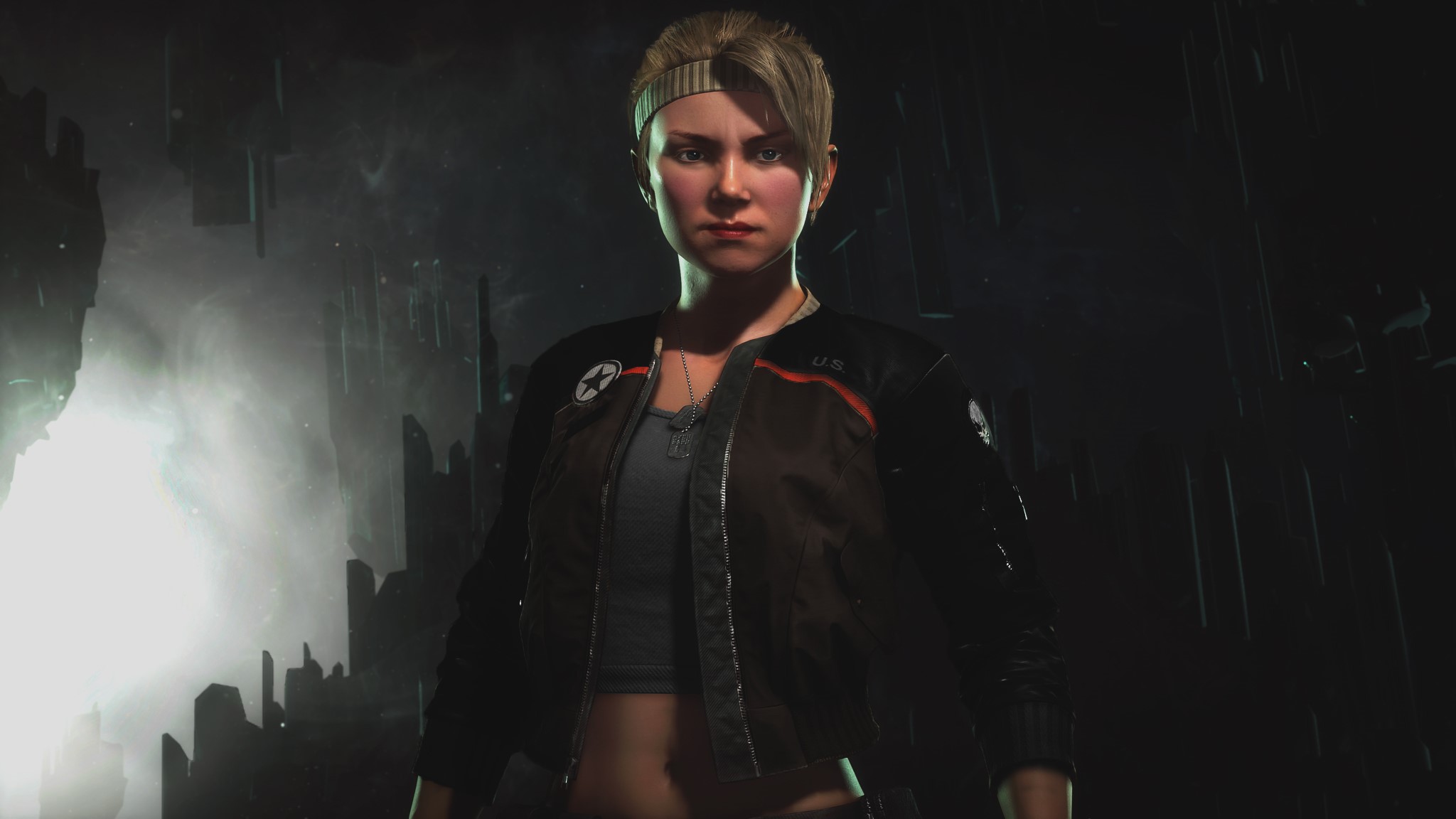 Sonya Blade from Mortal Kombat 11 HD Wallpaper