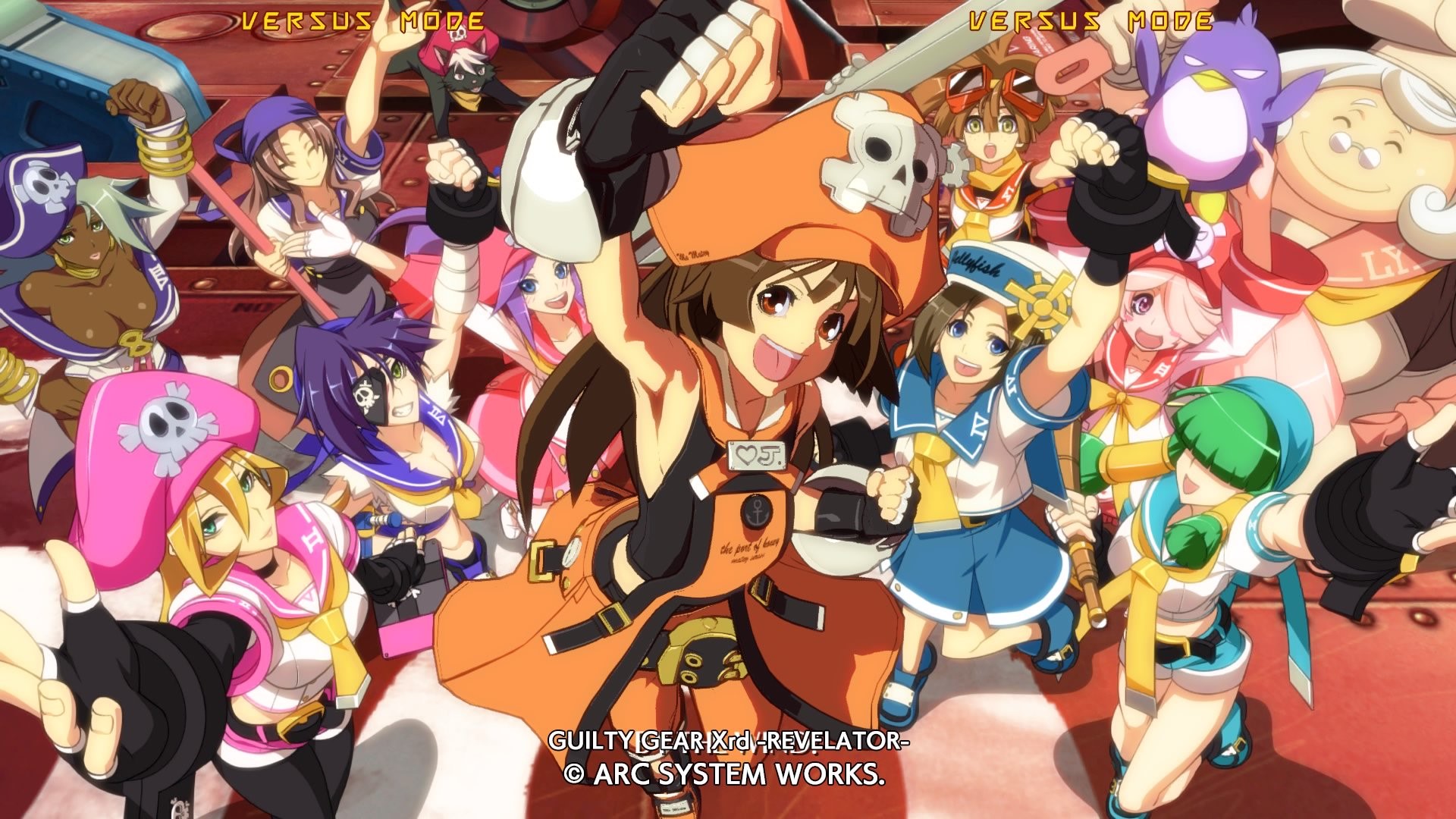 May and friends from Guilty Gear in Versus Mode HD Wallpaper