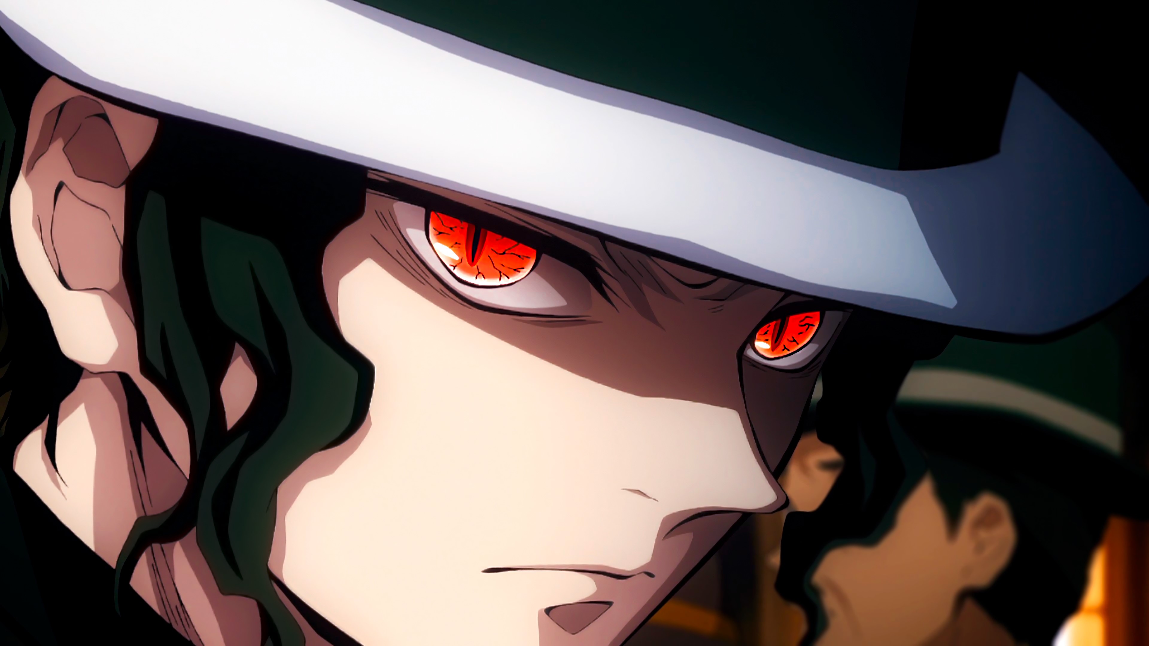 Muzan Kibutsuji from Kimetsu no Yaiba with red eyes HD Wallpaper