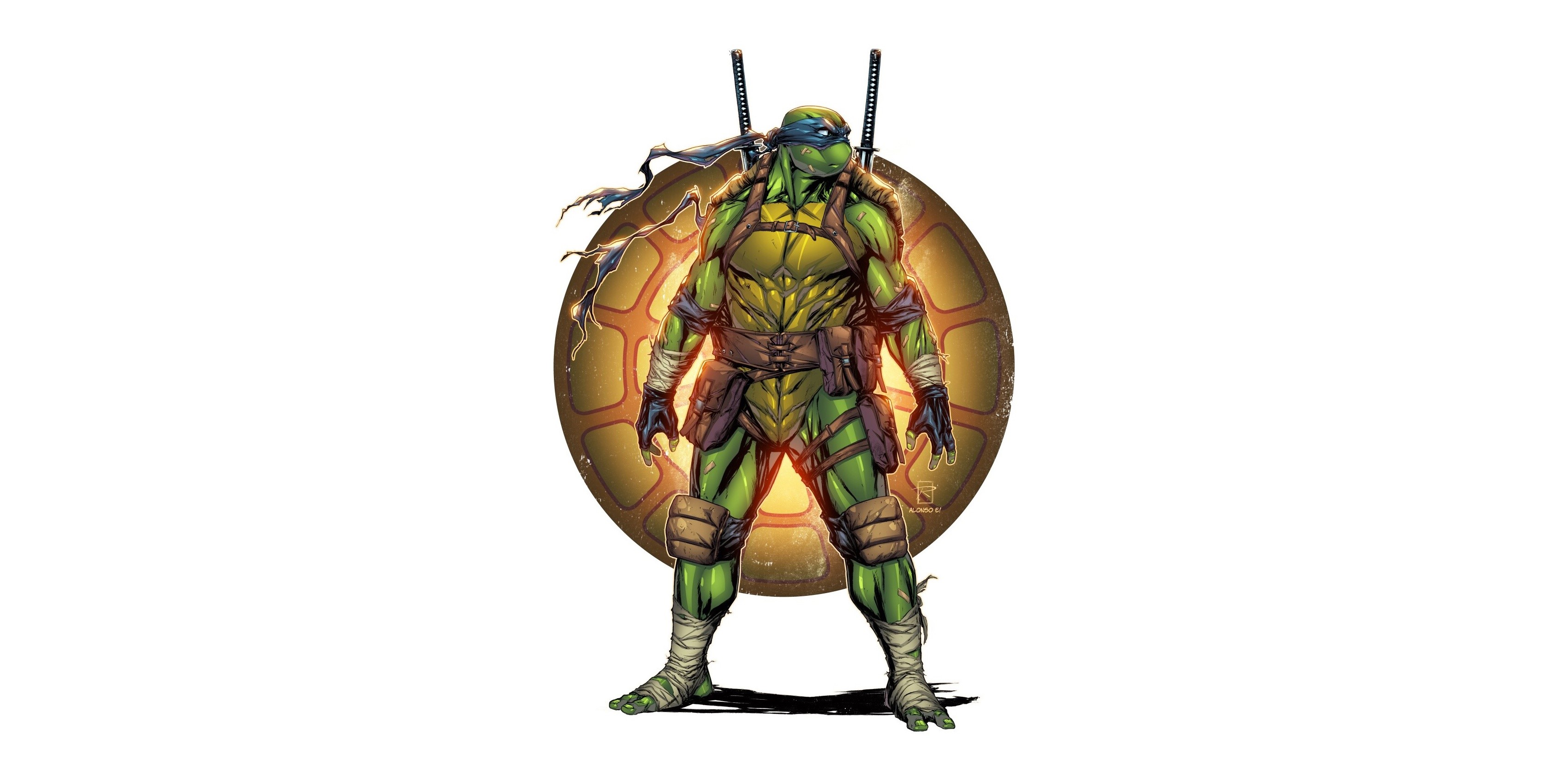 Leonardo from Teenage Mutant Ninja Turtles HD Wallpaper