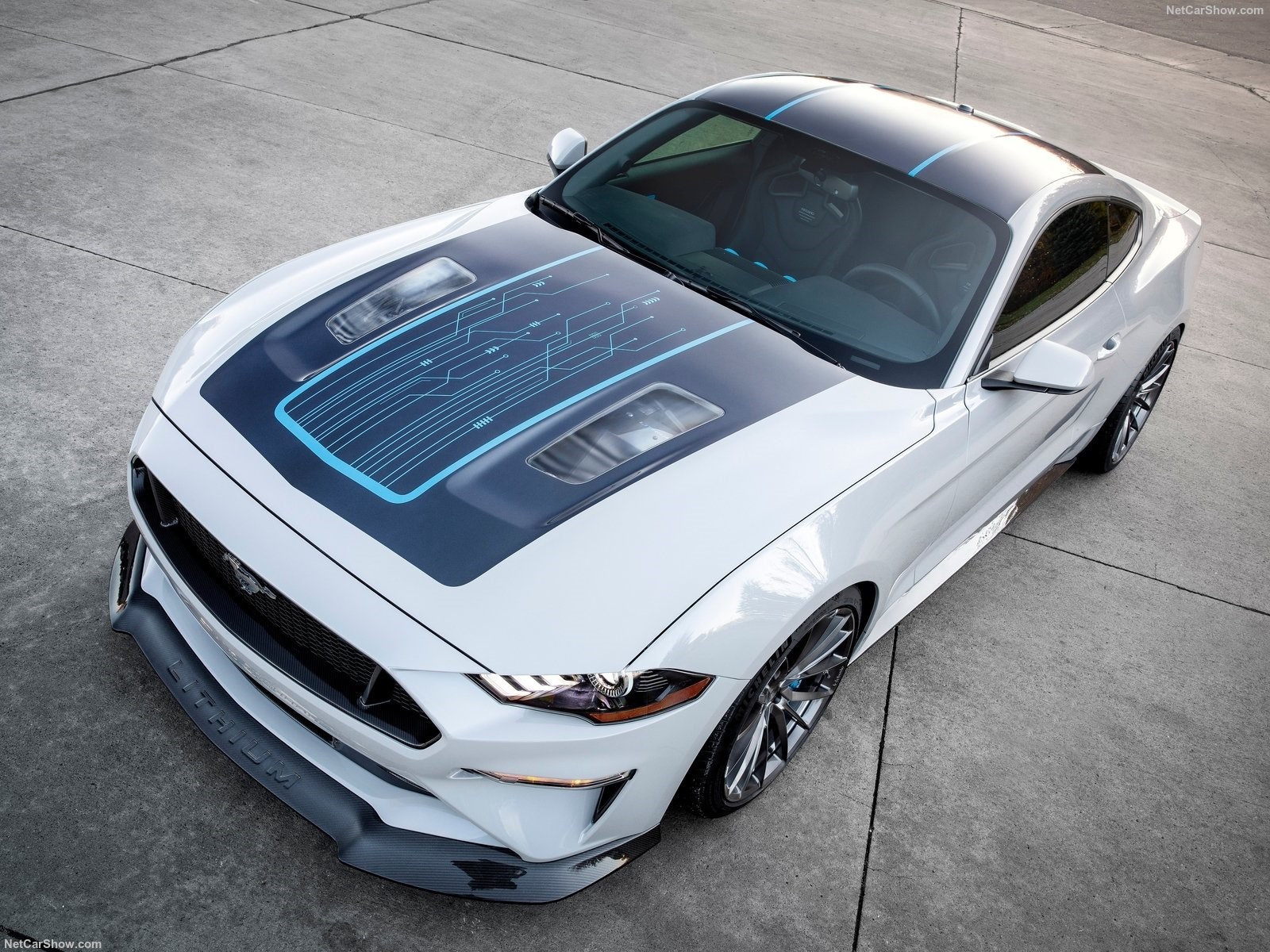 Ford Mustang Lithium Concept electric car HD Wallpaper