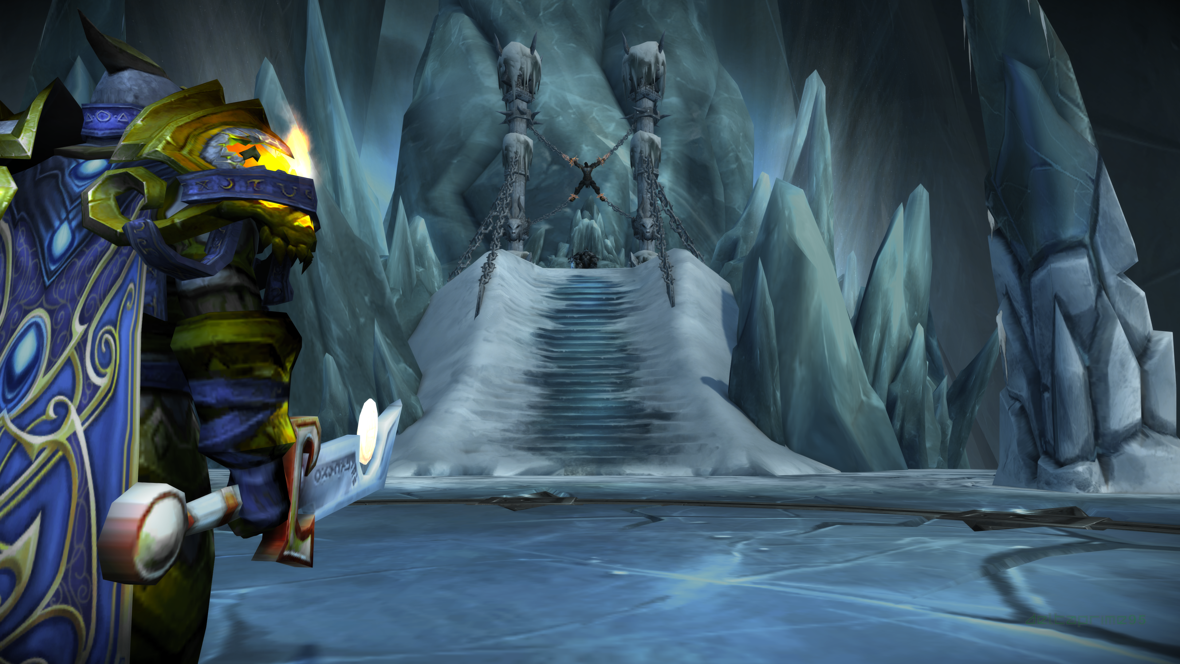 Bolvar Fordragon in Icecrown Citadel from World of Warcraft HD Wallpaper