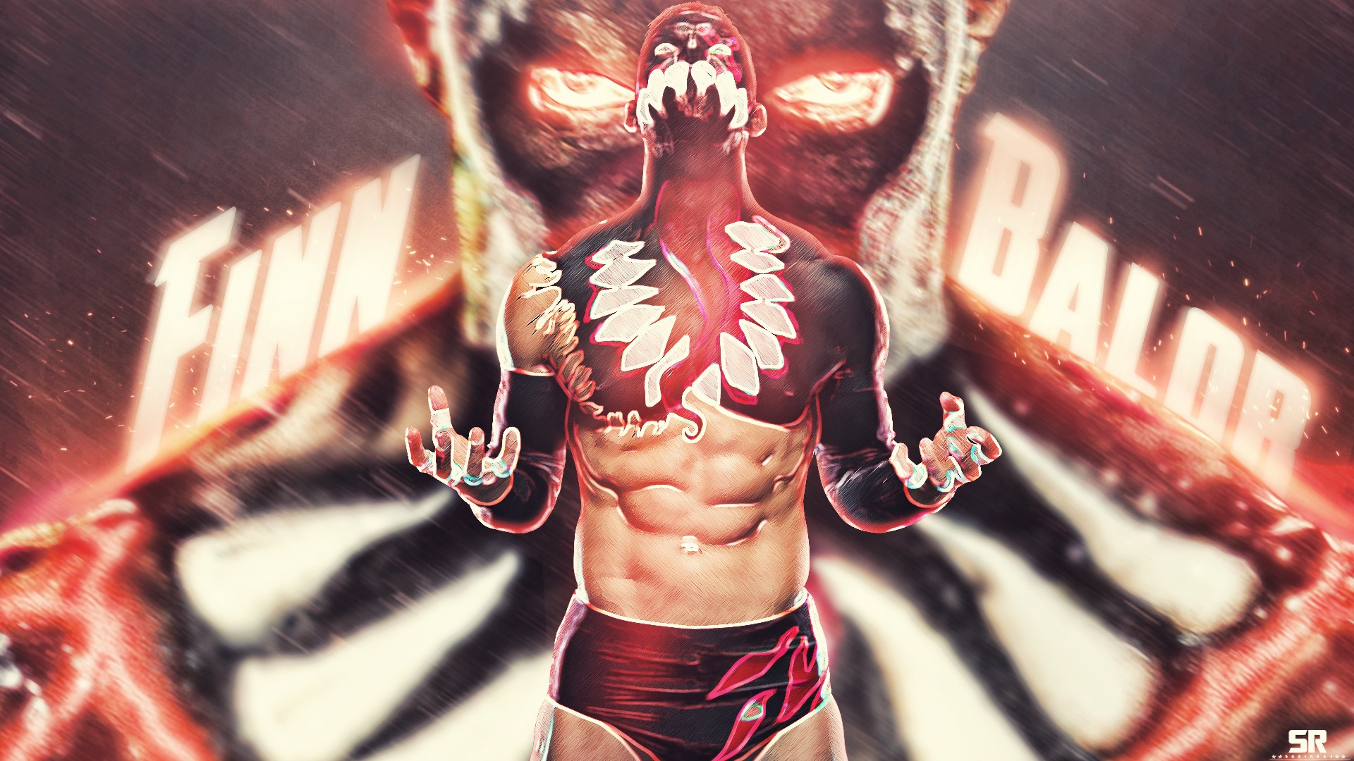 Finn Balor as the Demon King in WWE HD Wallpaper