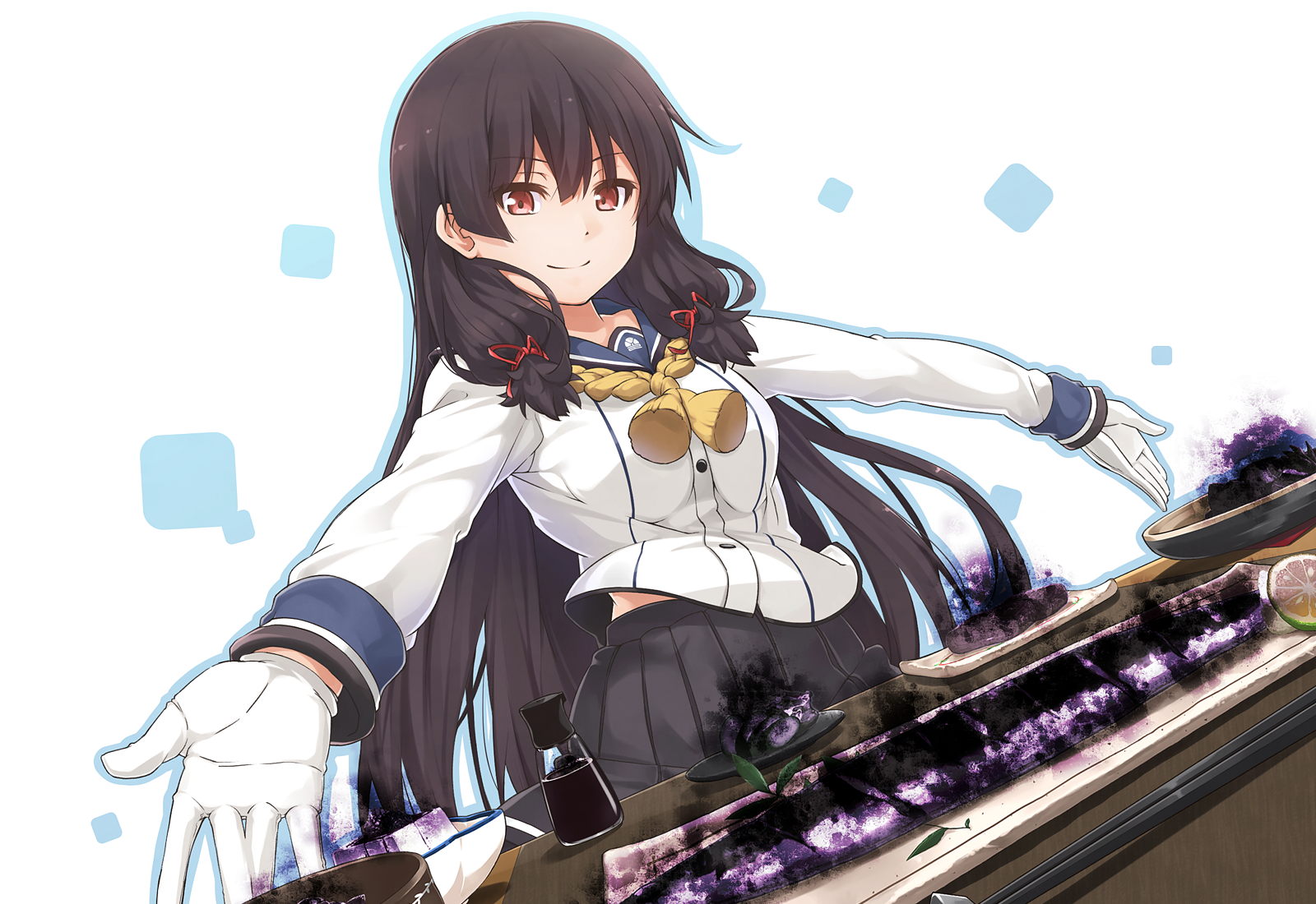 Isokaze from Kantai Collection HD Wallpaper