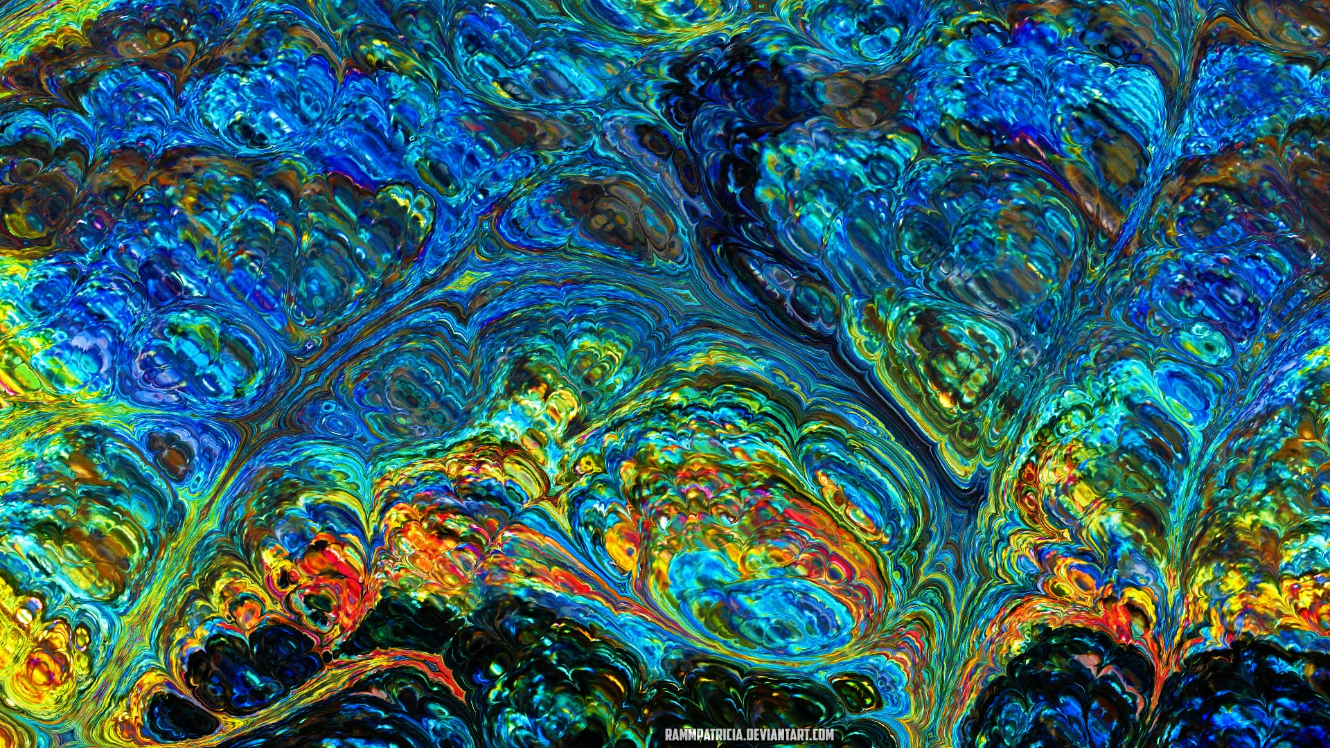 Abstract digital art by RammPatricia HD Wallpaper