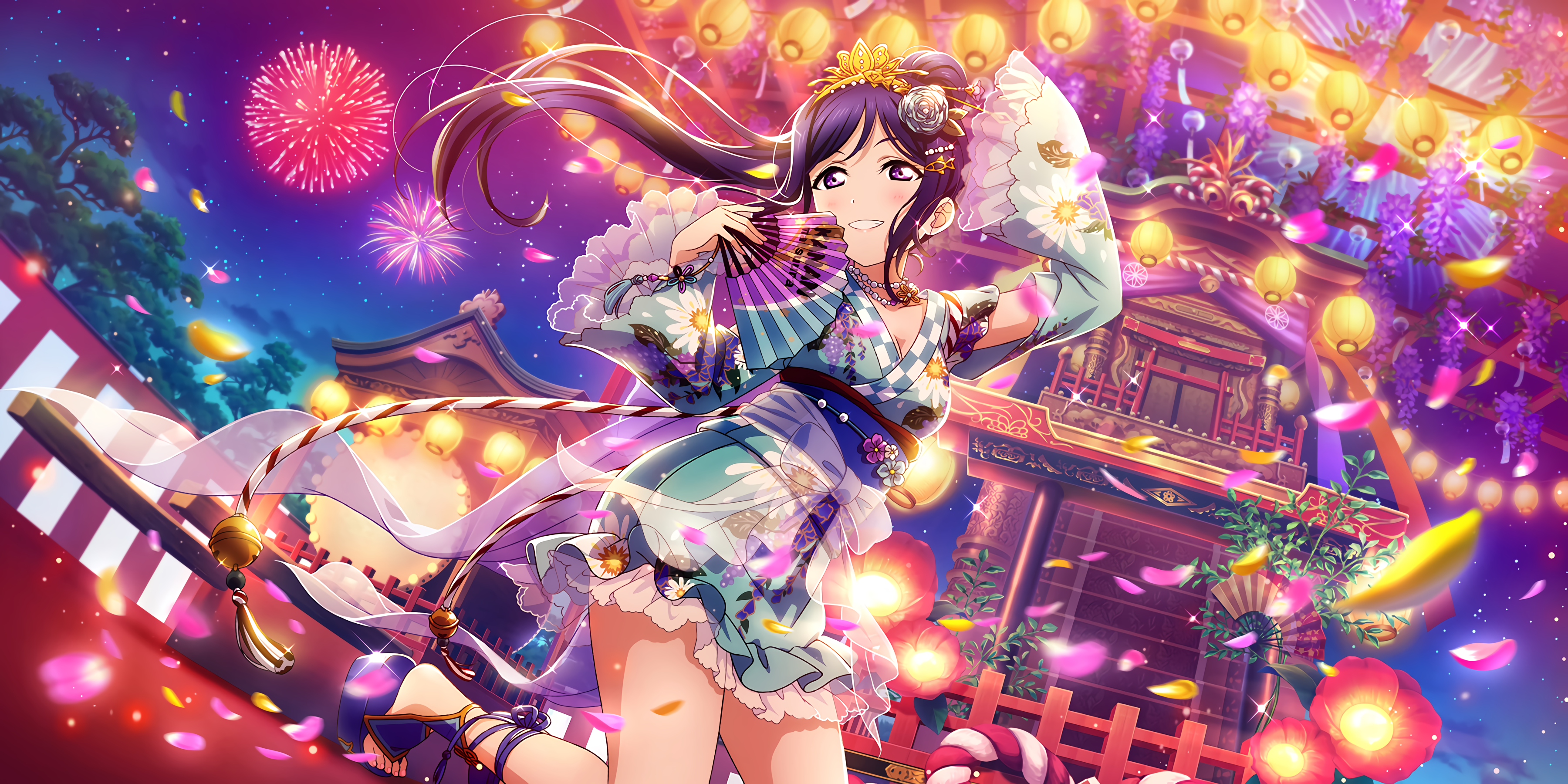 Matsuura Kanan from Love Live! Sunshine!! HD Wallpaper