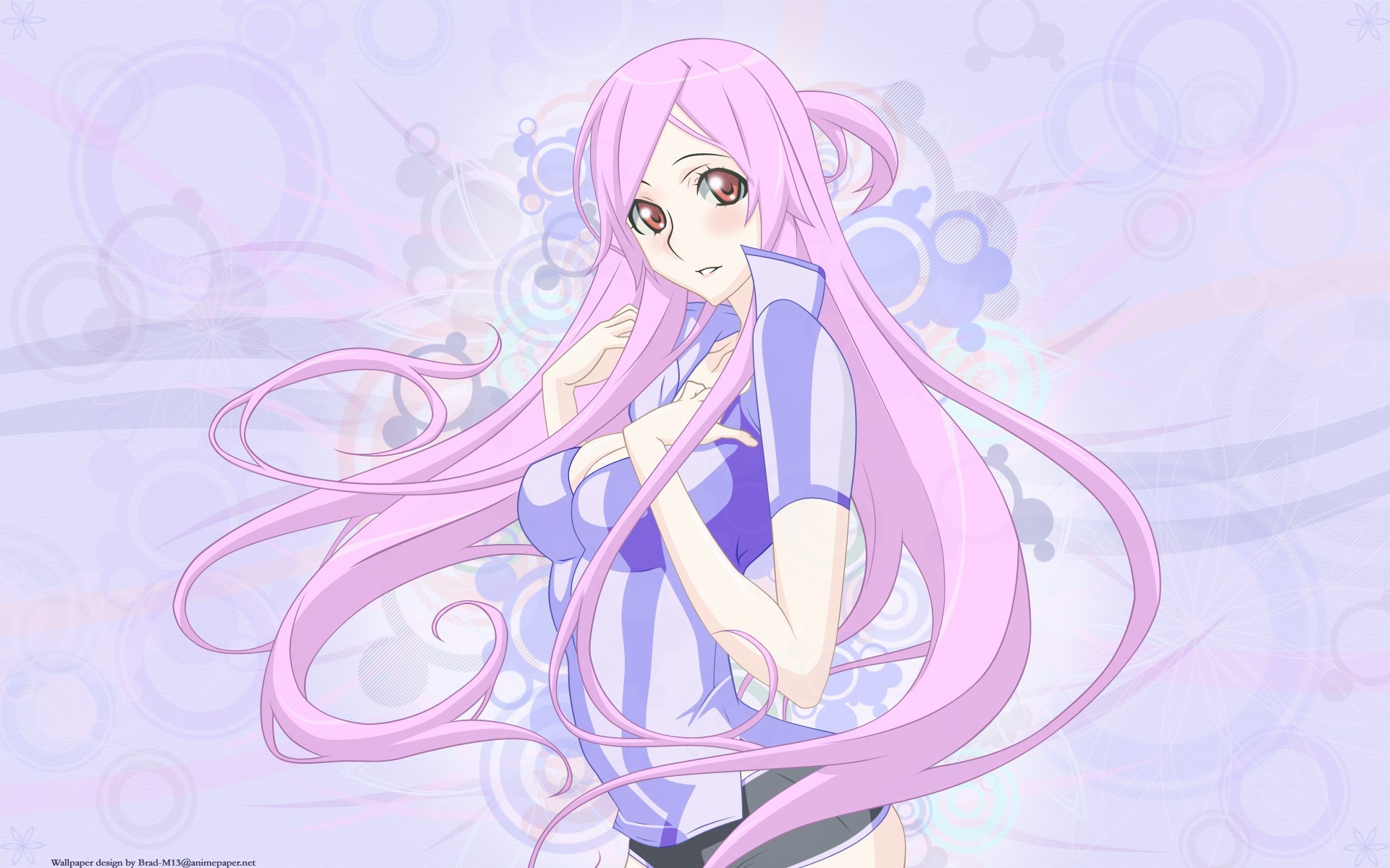 Girl with long pink hair from Attack on Titan HD Wallpaper
