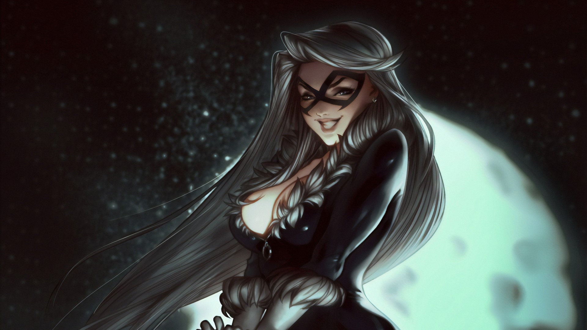 Black Cat from Marvel Comics HD Wallpaper