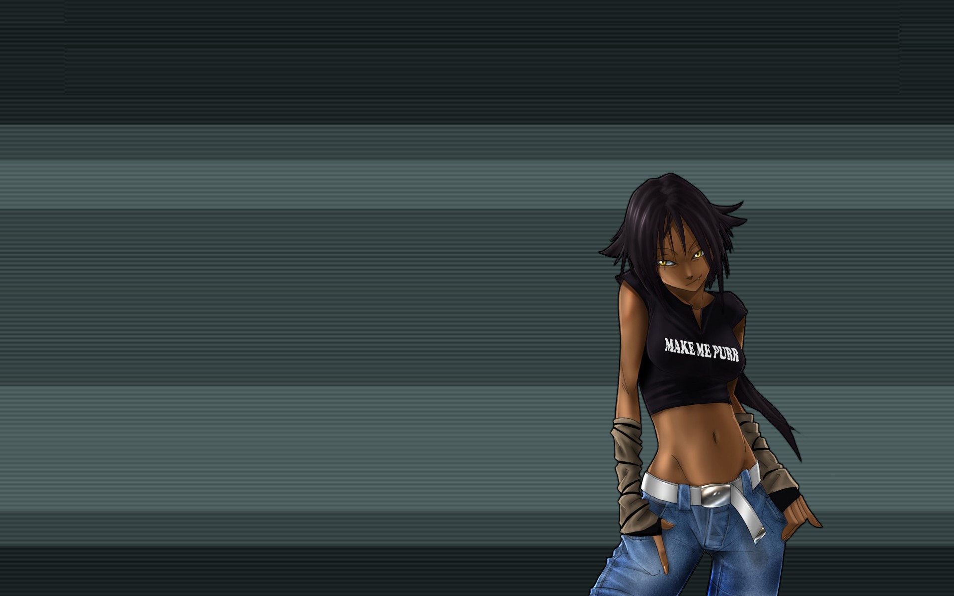Shihouin Yoruichi from Bleach HD Wallpaper