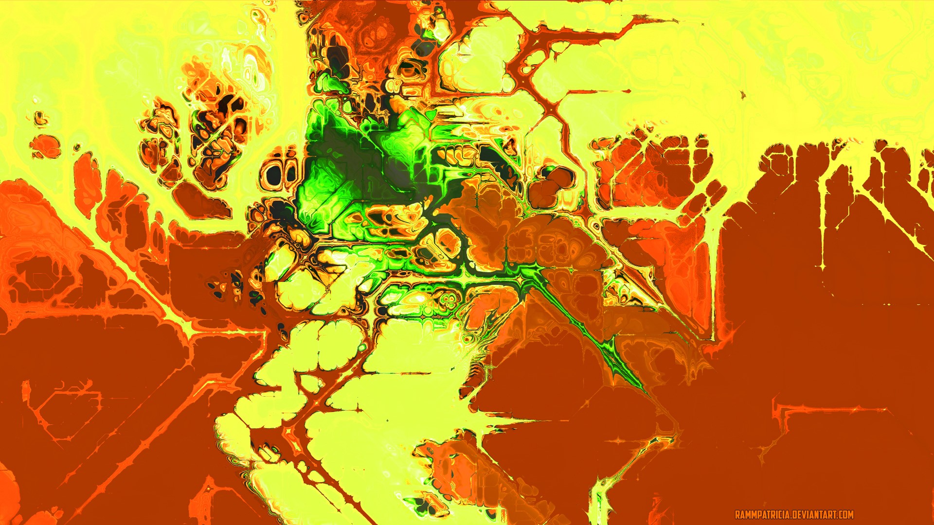Abstract digital art by RammPatricia HD Wallpaper