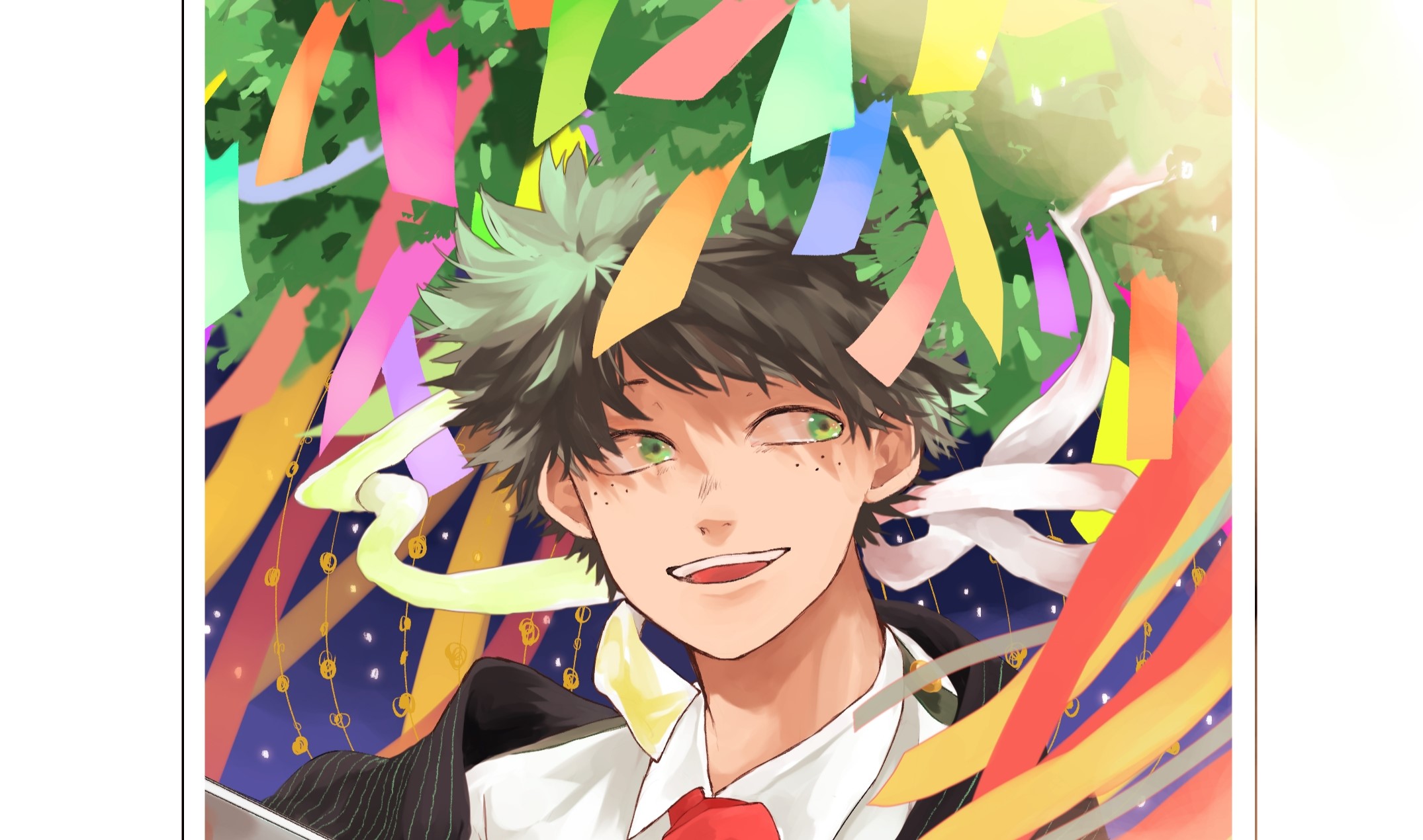 Izuku Midoriya from Boku no Hero Academia HD Wallpaper
