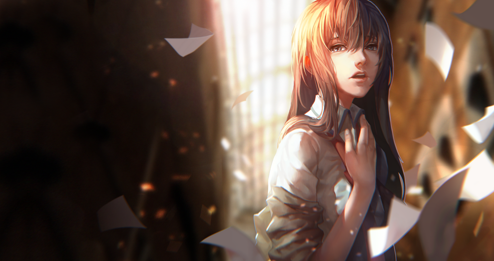 Makise Kurisu from Steins;Gate HD Wallpaper
