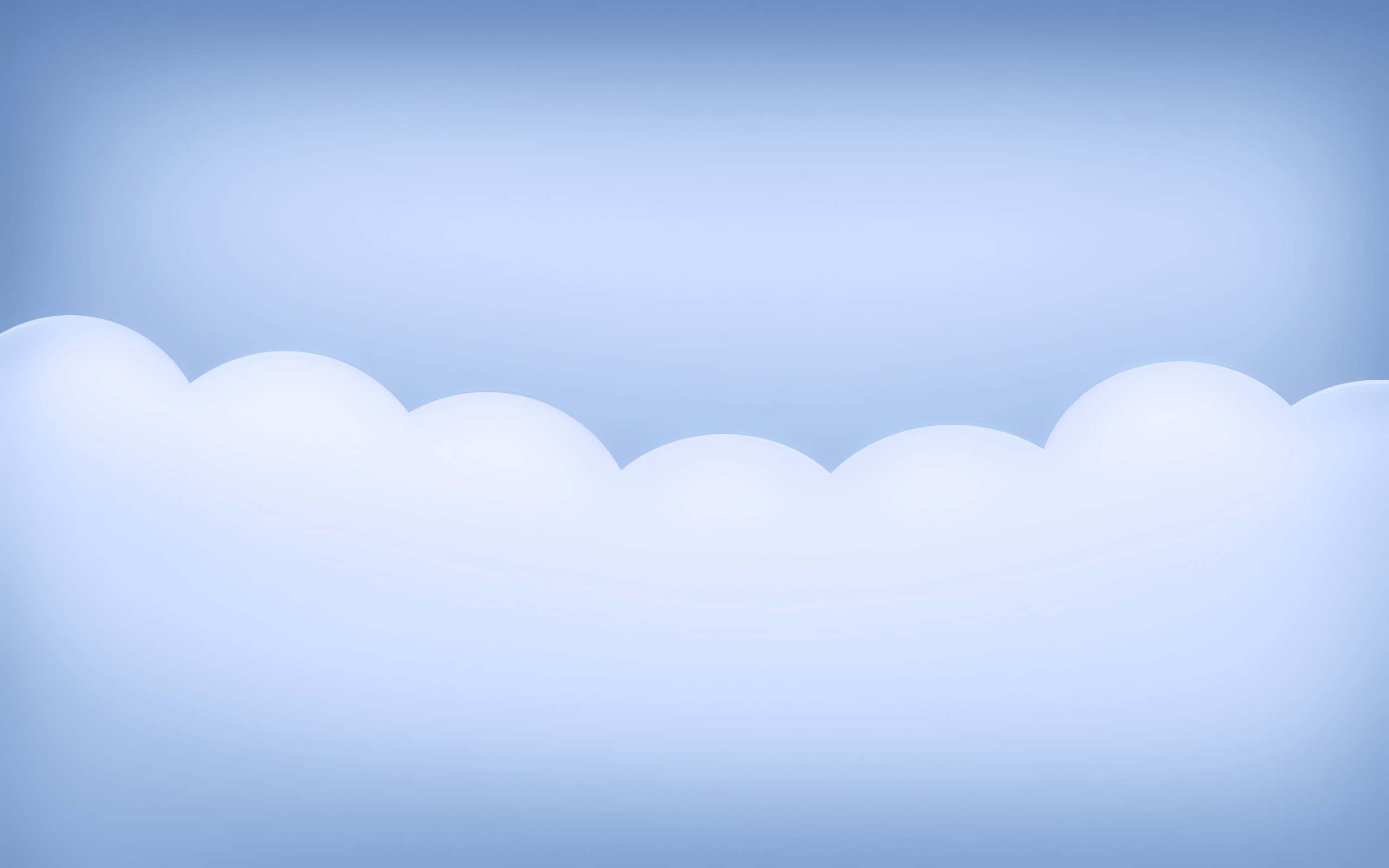 Abstract blue sky with clouds HD Wallpaper