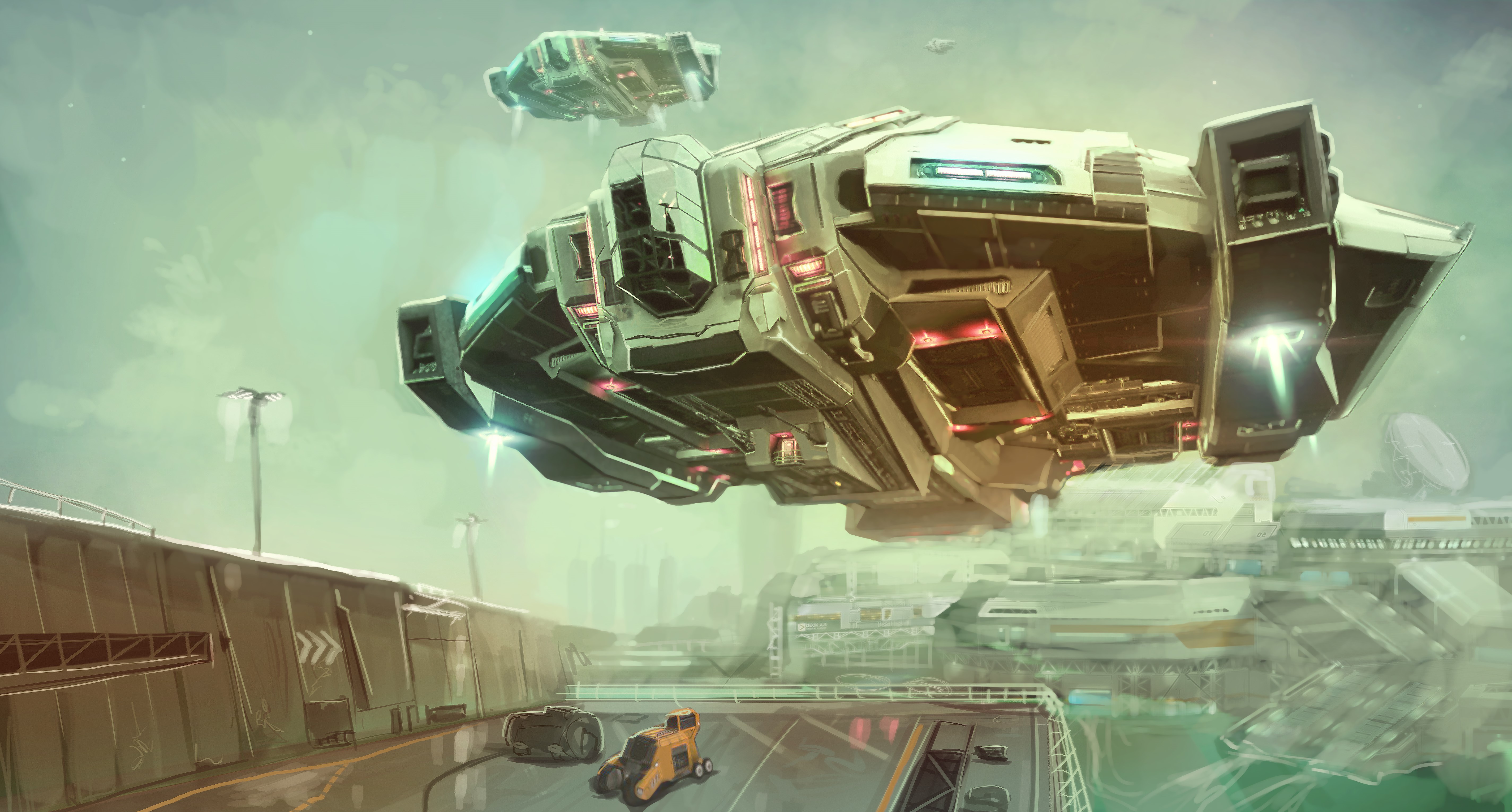 4K Elite: Dangerous Spaceships HD Wallpaper