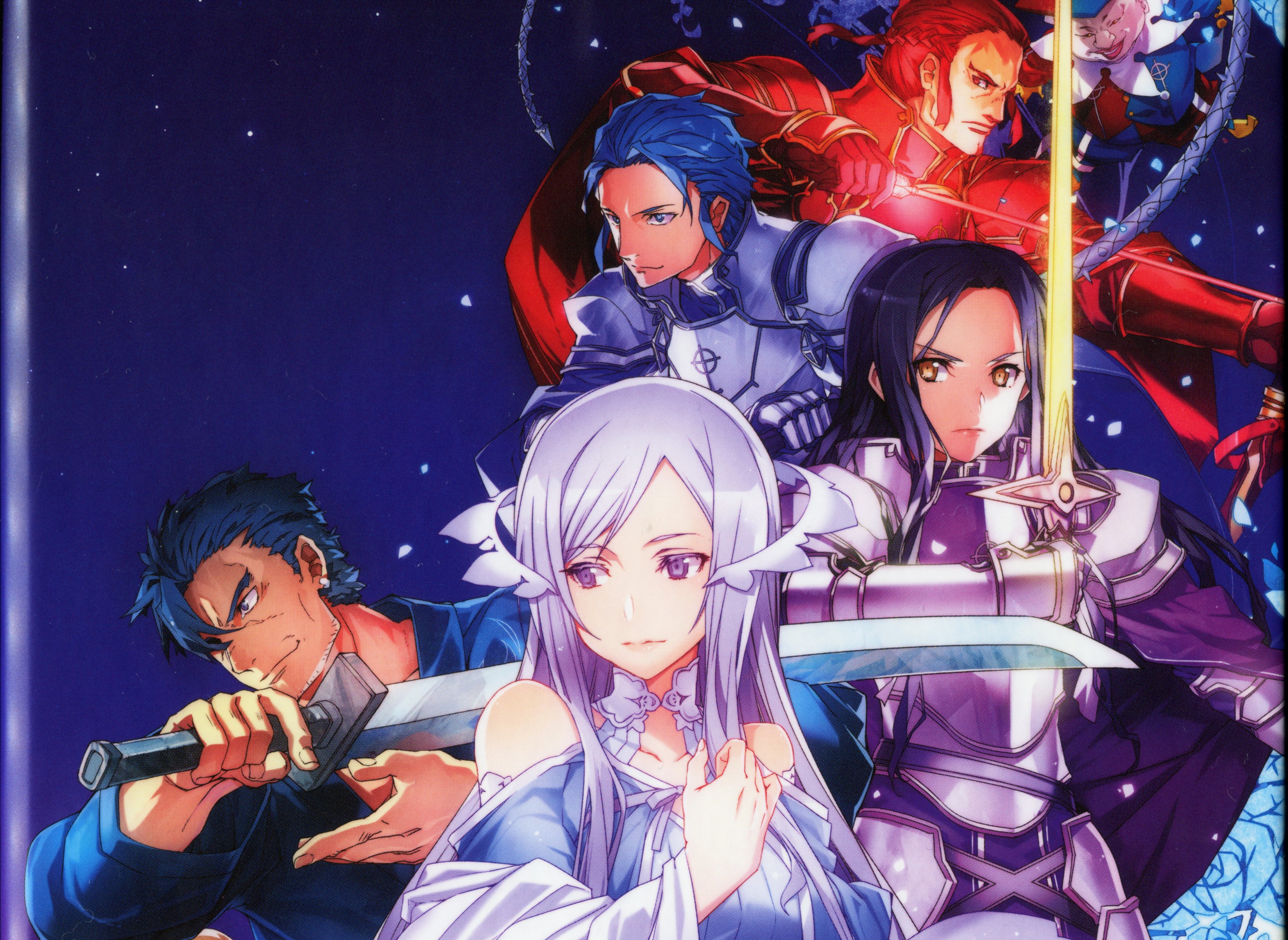 Sword Art Online Alicization Characters with Swords HD Wallpaper