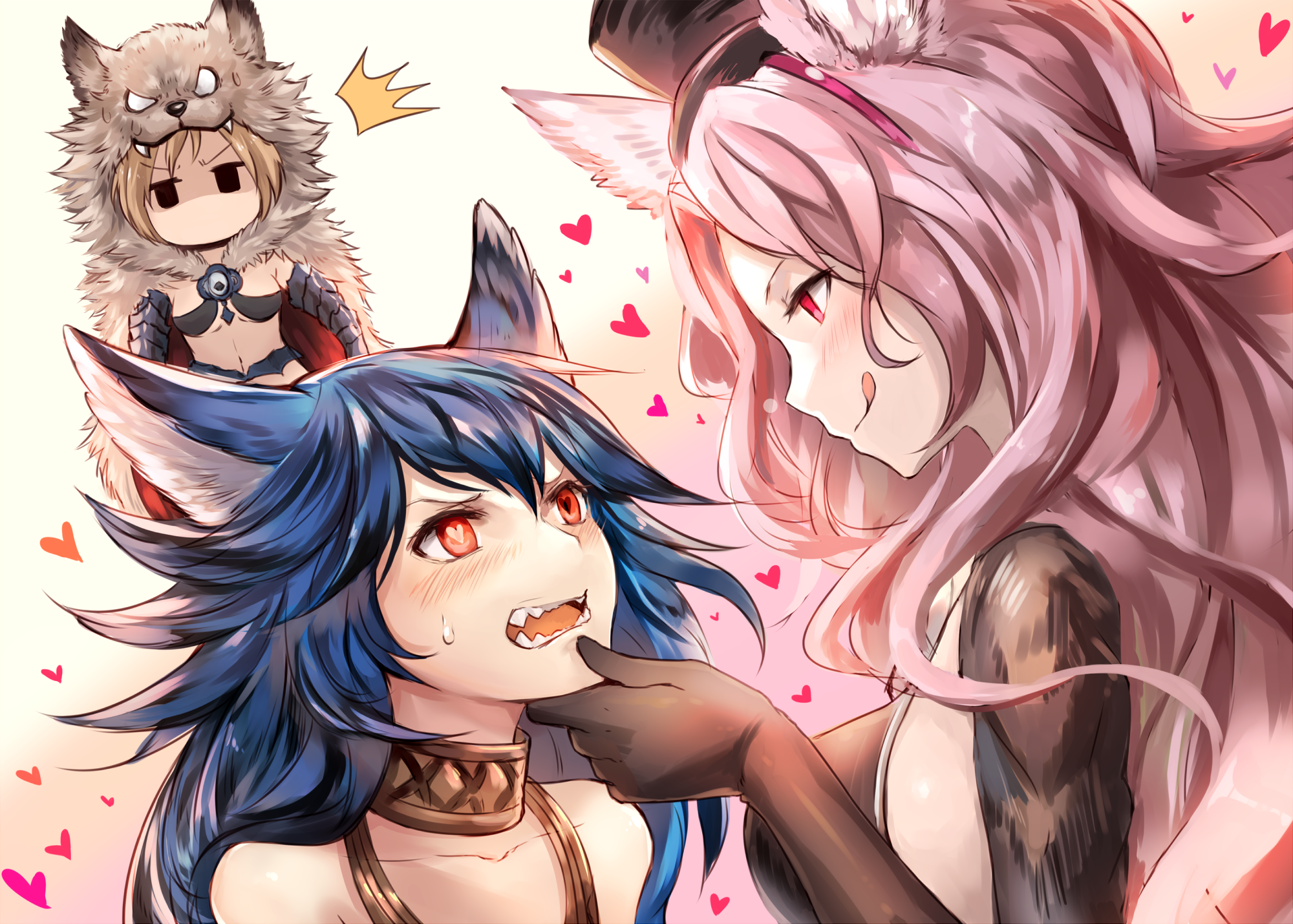 Ferry and Djeeta from Granblue Fantasy HD Wallpaper