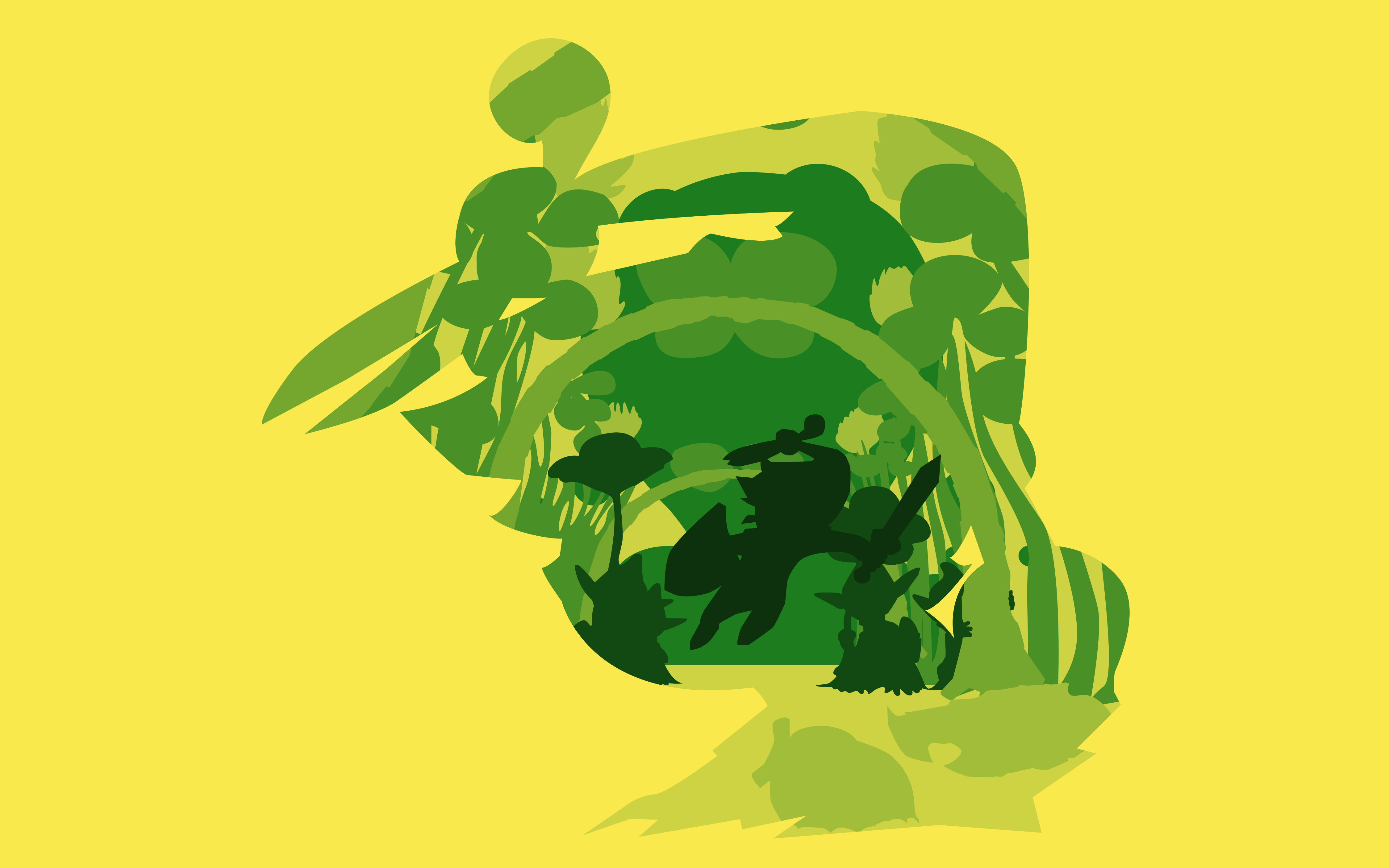 Link from The Legend of Zelda: The Minish Cap HD Wallpaper
