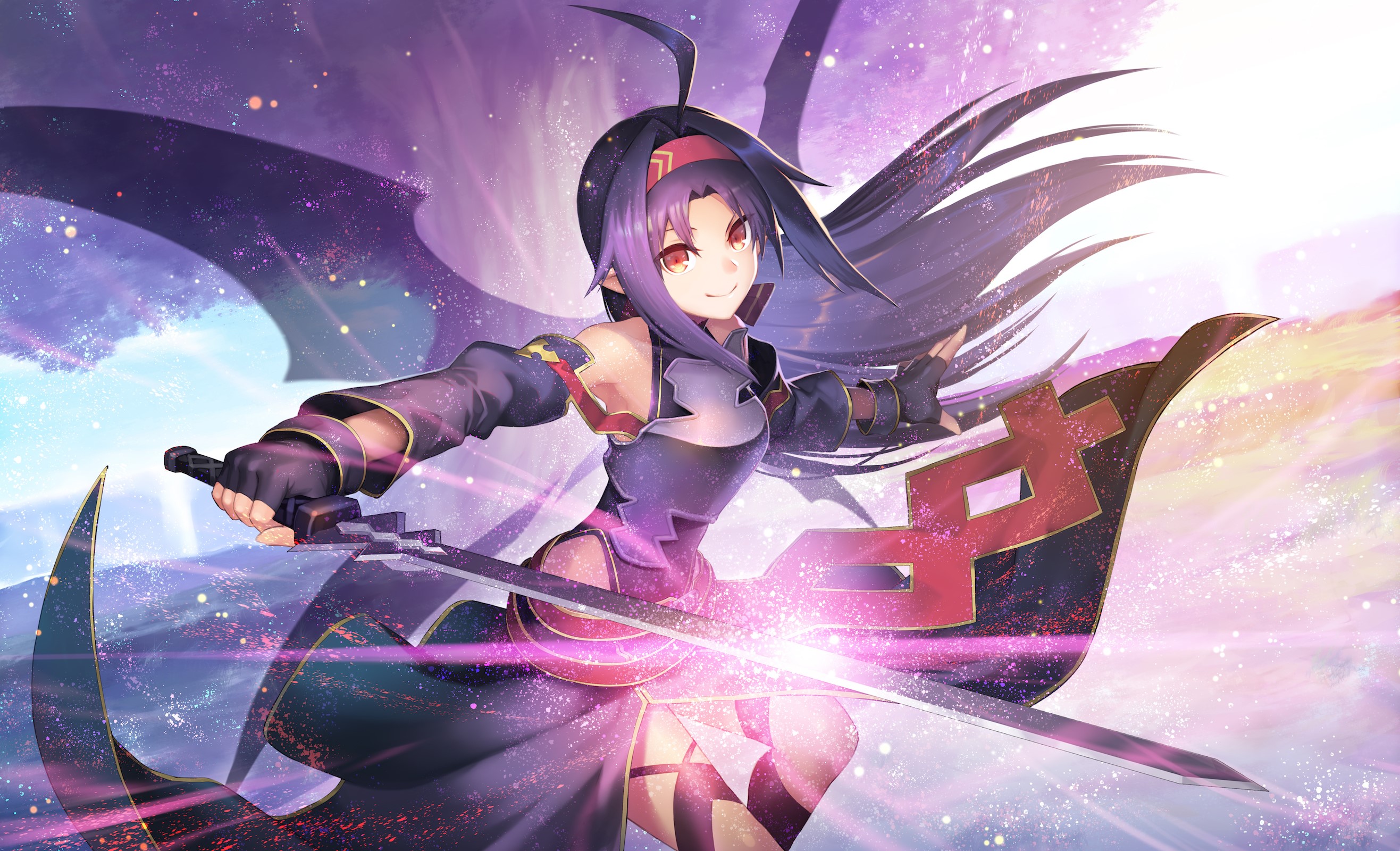 Yuuki Konno from Sword Art Online HD Wallpaper