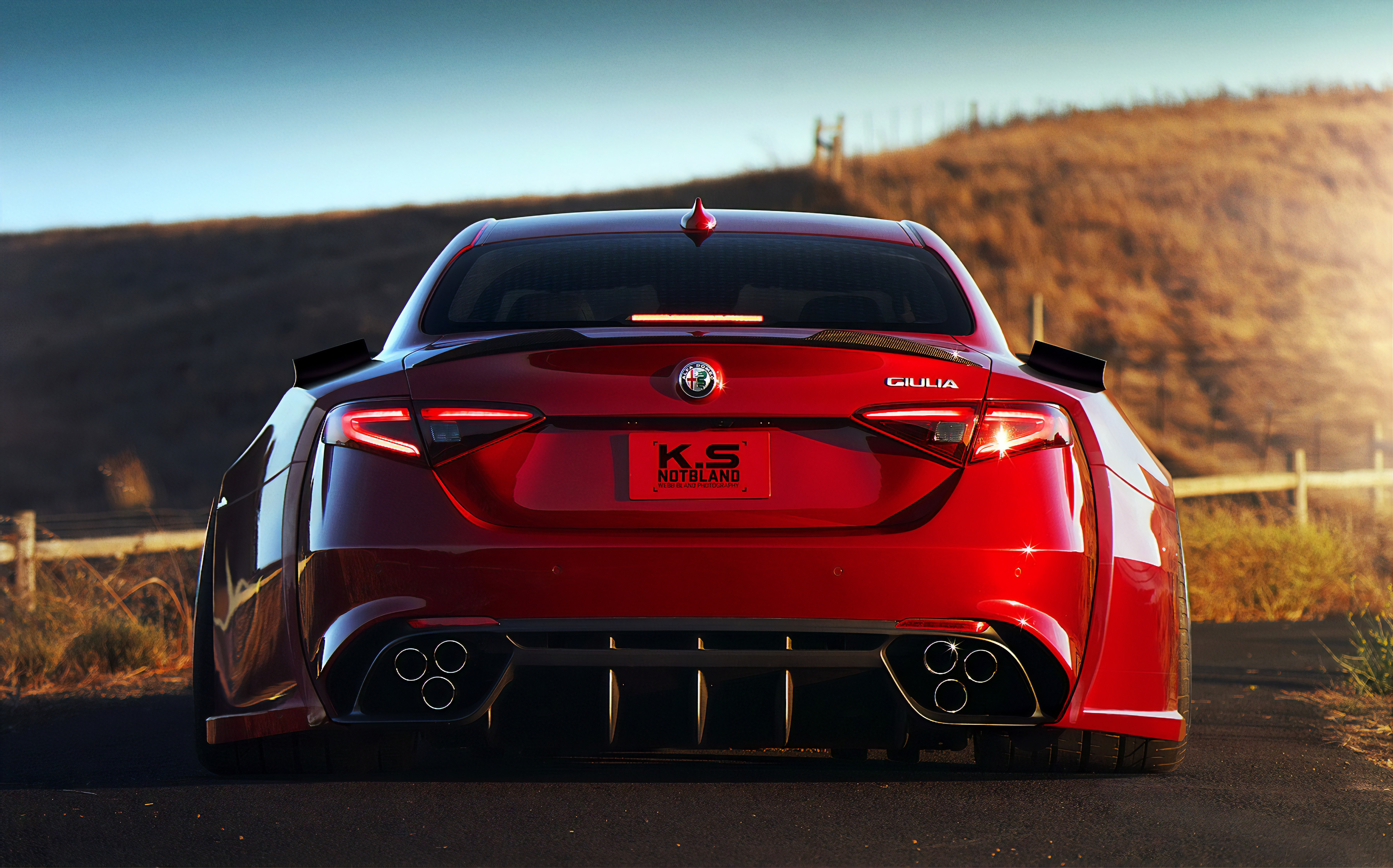 4K Alfa Romeo Giulia by Khyzyl Saleem HD Wallpaper