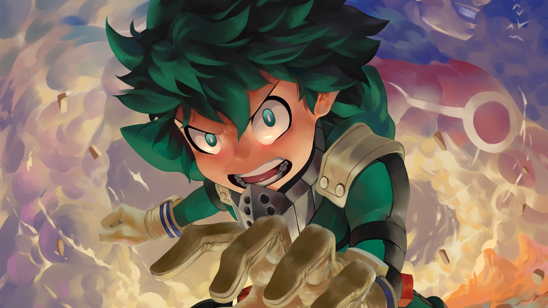 Izuku Midoriya from Boku no Hero Academia HD Wallpaper