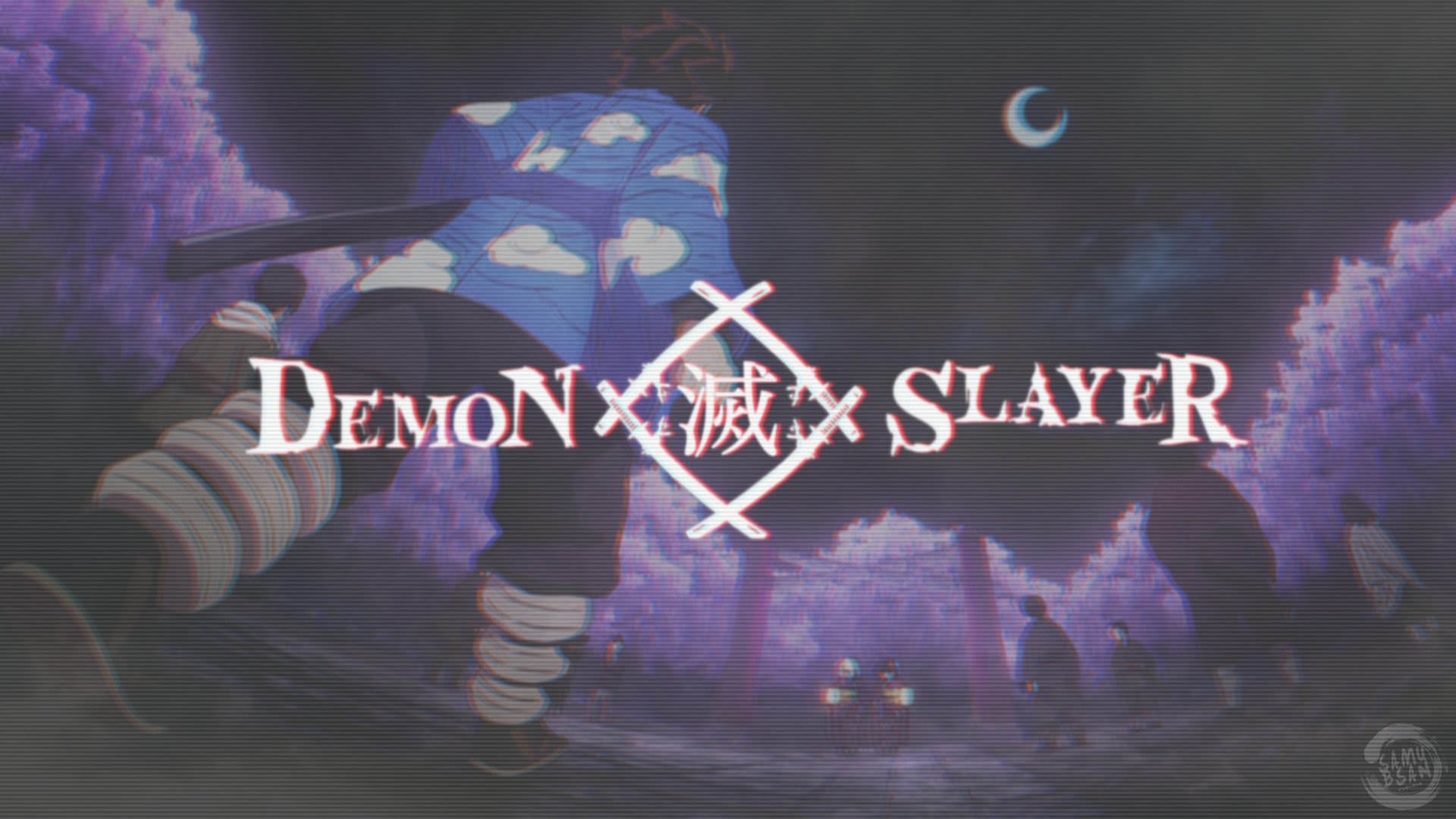 Demon Slayer: Kimetsu no Yaiba anime title card HD Wallpaper