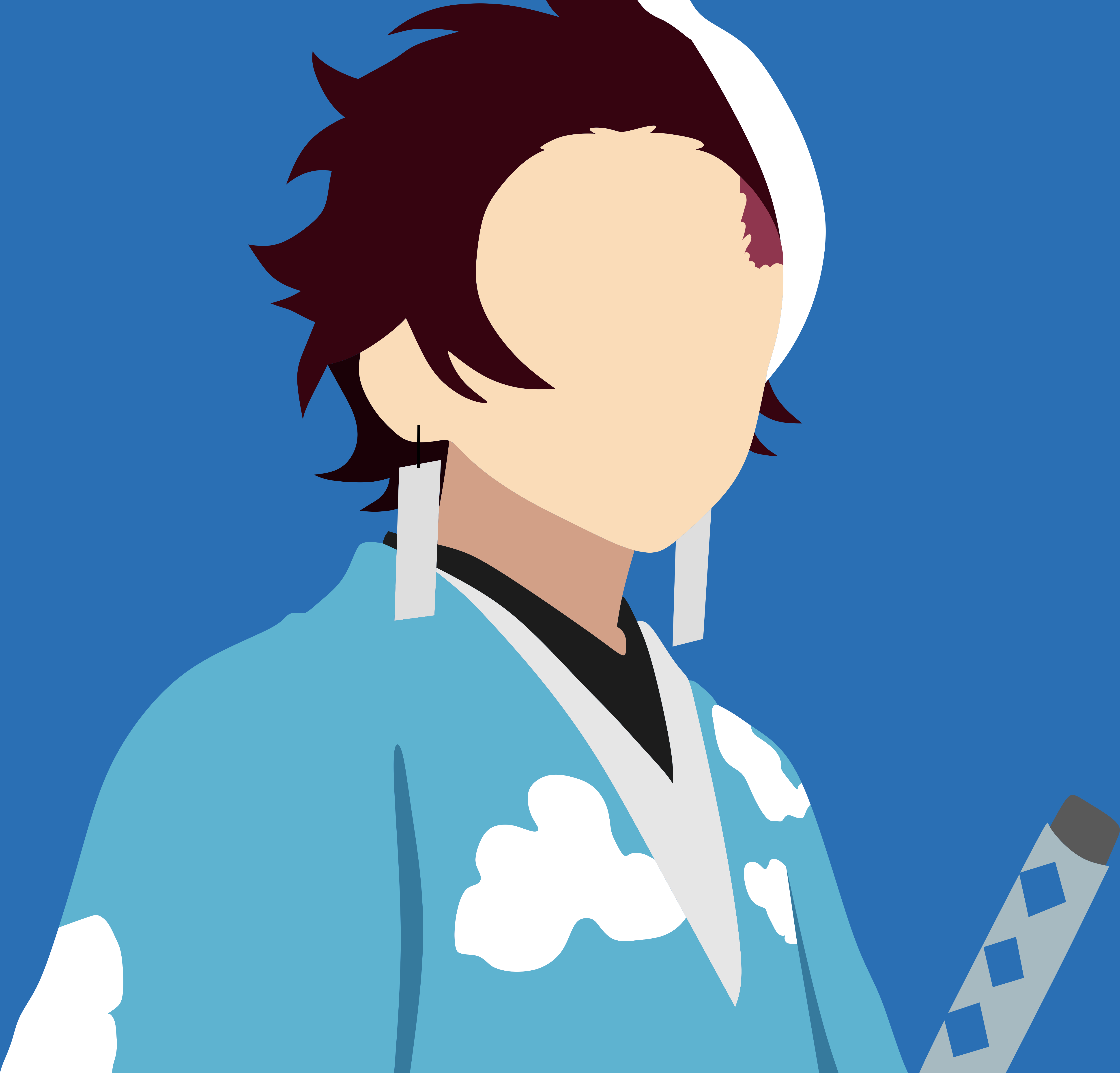 Kamado Tanjiro from Kimetsu no Yaiba HD Wallpaper