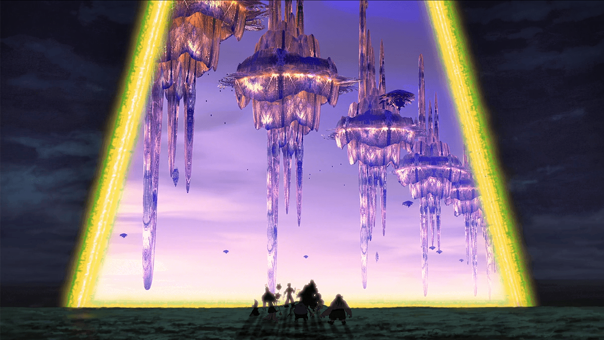 Floating Cloud City Portal from Treasure Planet HD Wallpaper