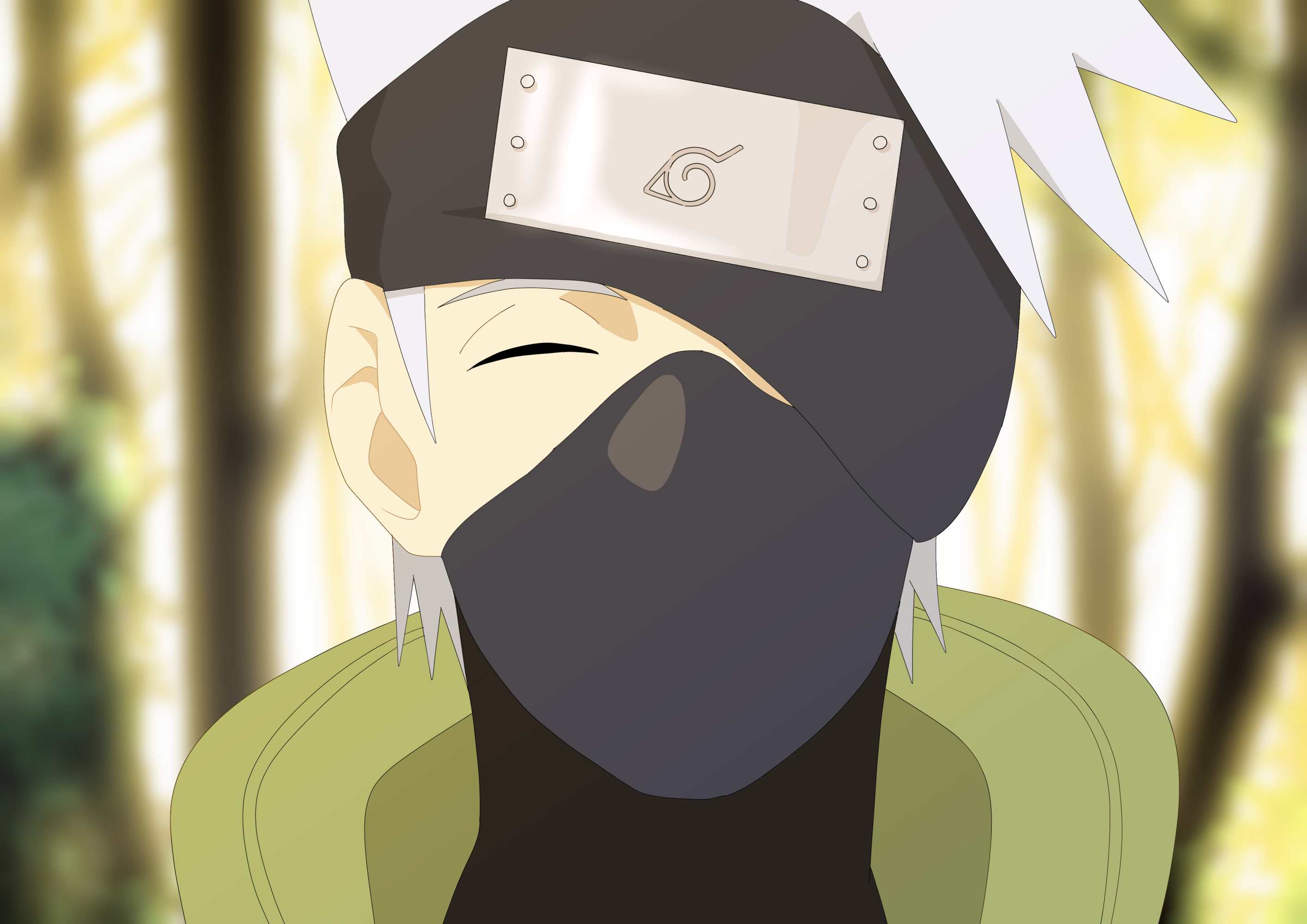 Kakashi Hatake from Naruto HD Wallpaper