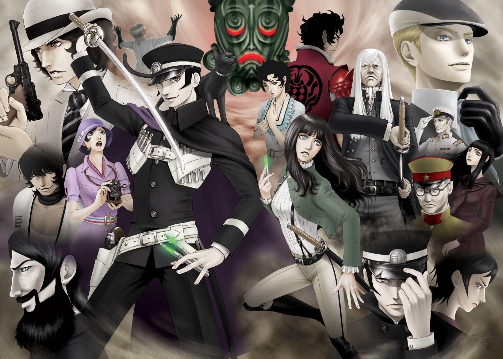 Raidou Kuzunoha the 40th from Shin Megami Tensei Series HD Wallpaper