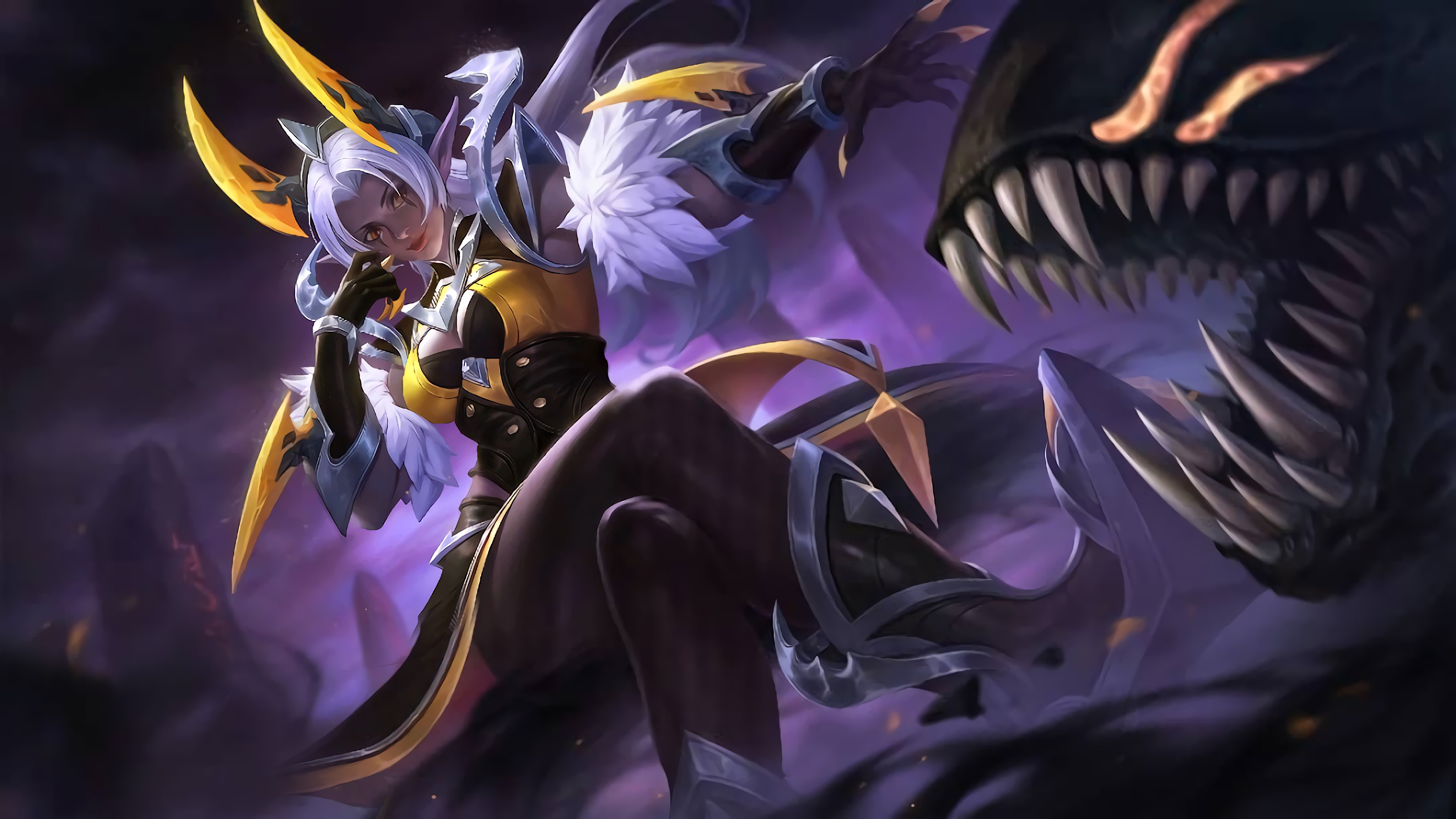 Selena Wasp Queen from Mobile Legends HD Wallpaper