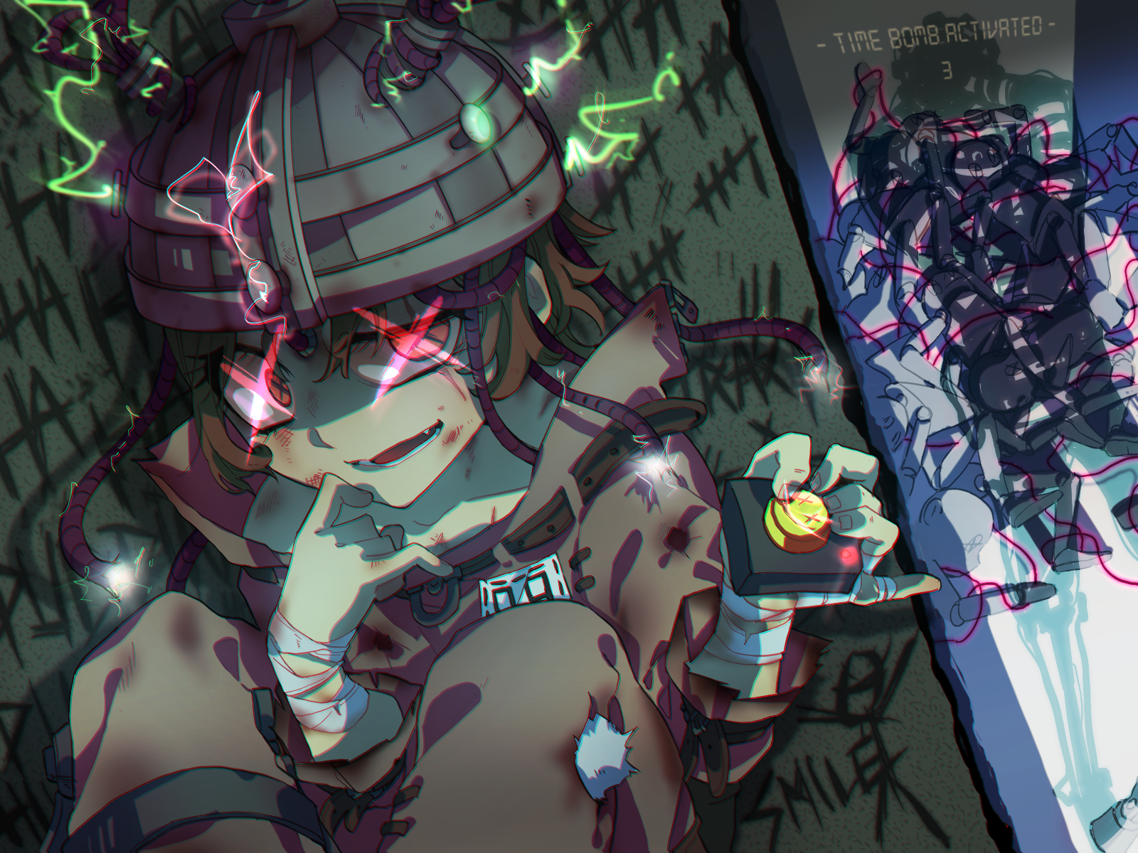 Tracy Reznik from Identity V with activated time bomb HD Wallpaper