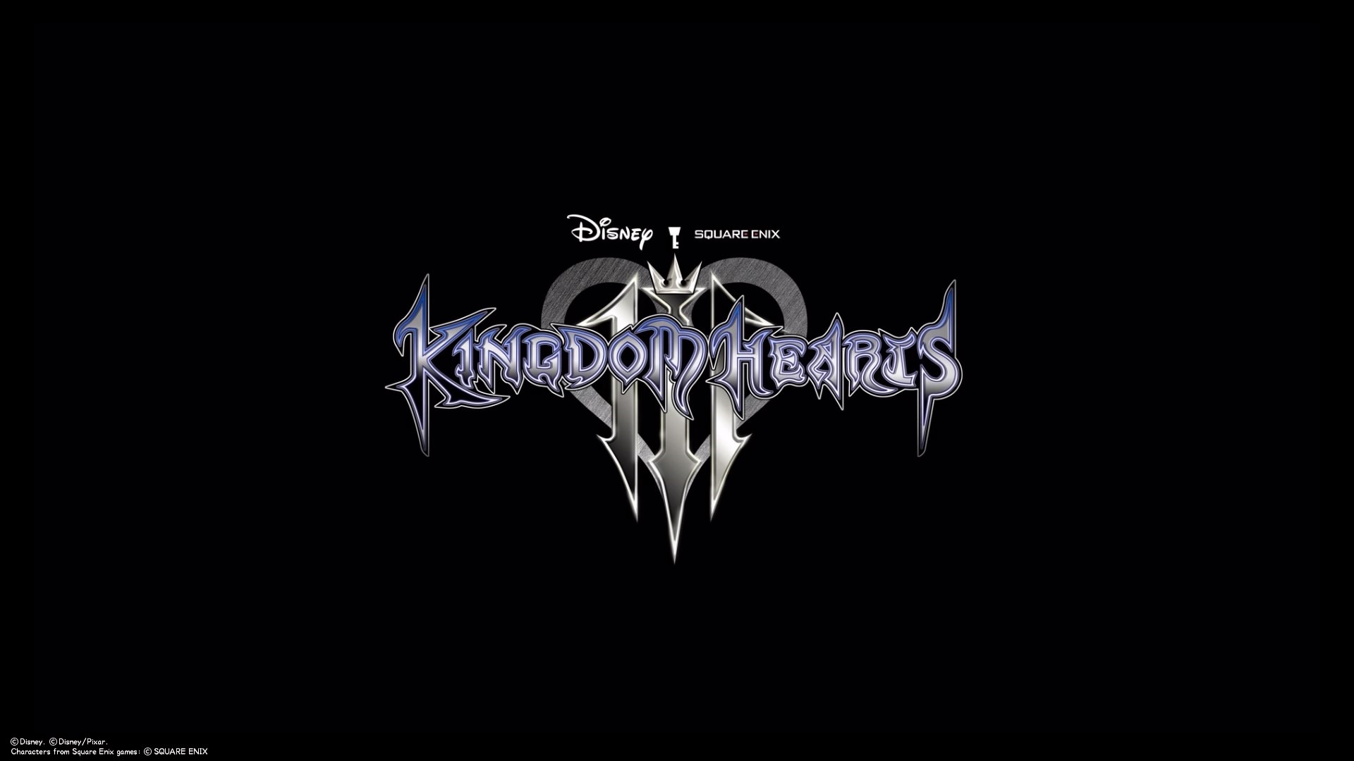 Kingdom Hearts III Disney Square Enix Logo HD Wallpaper