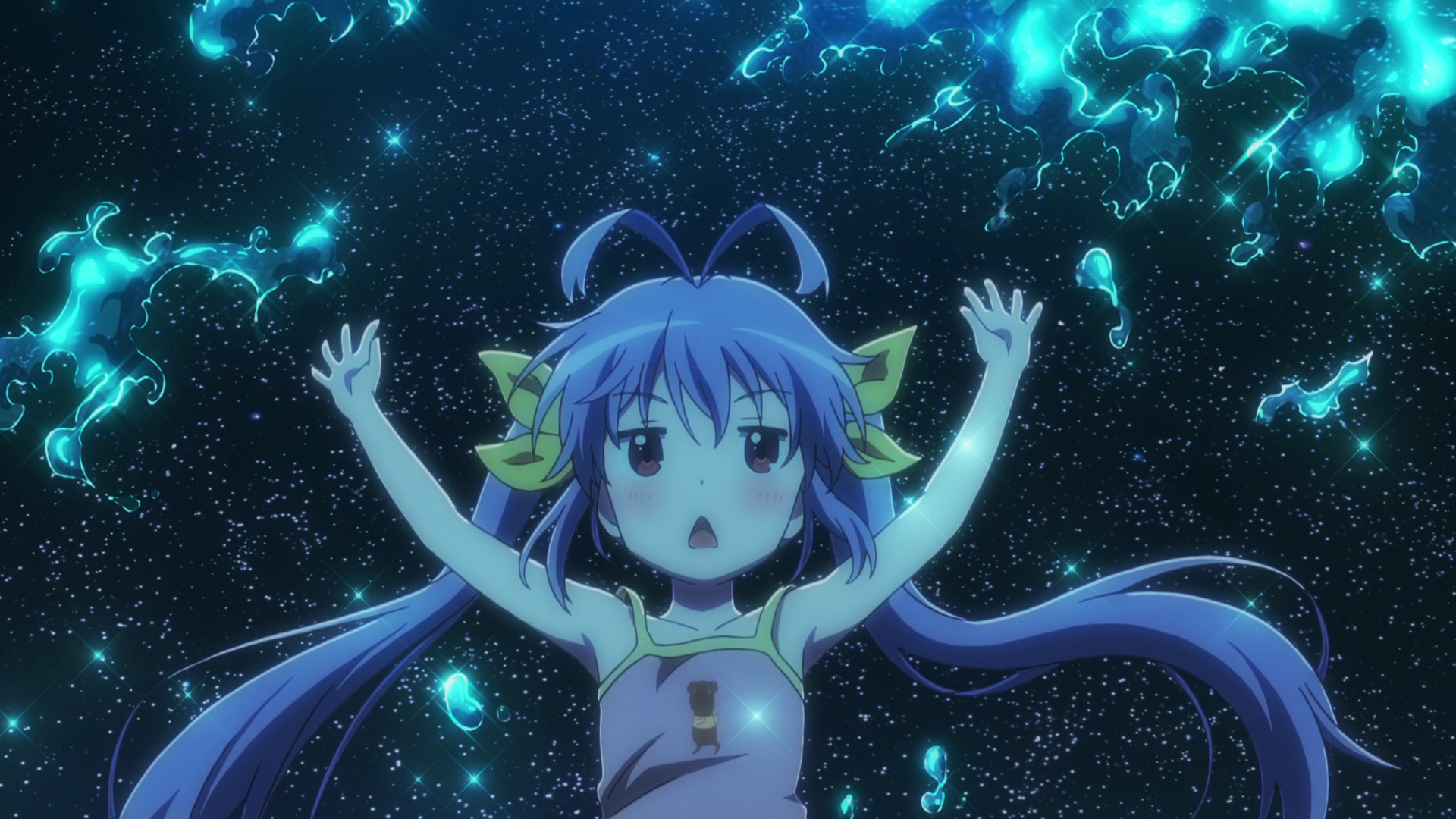 Miyauchi Renge from Non Non Biyori in space HD Wallpaper