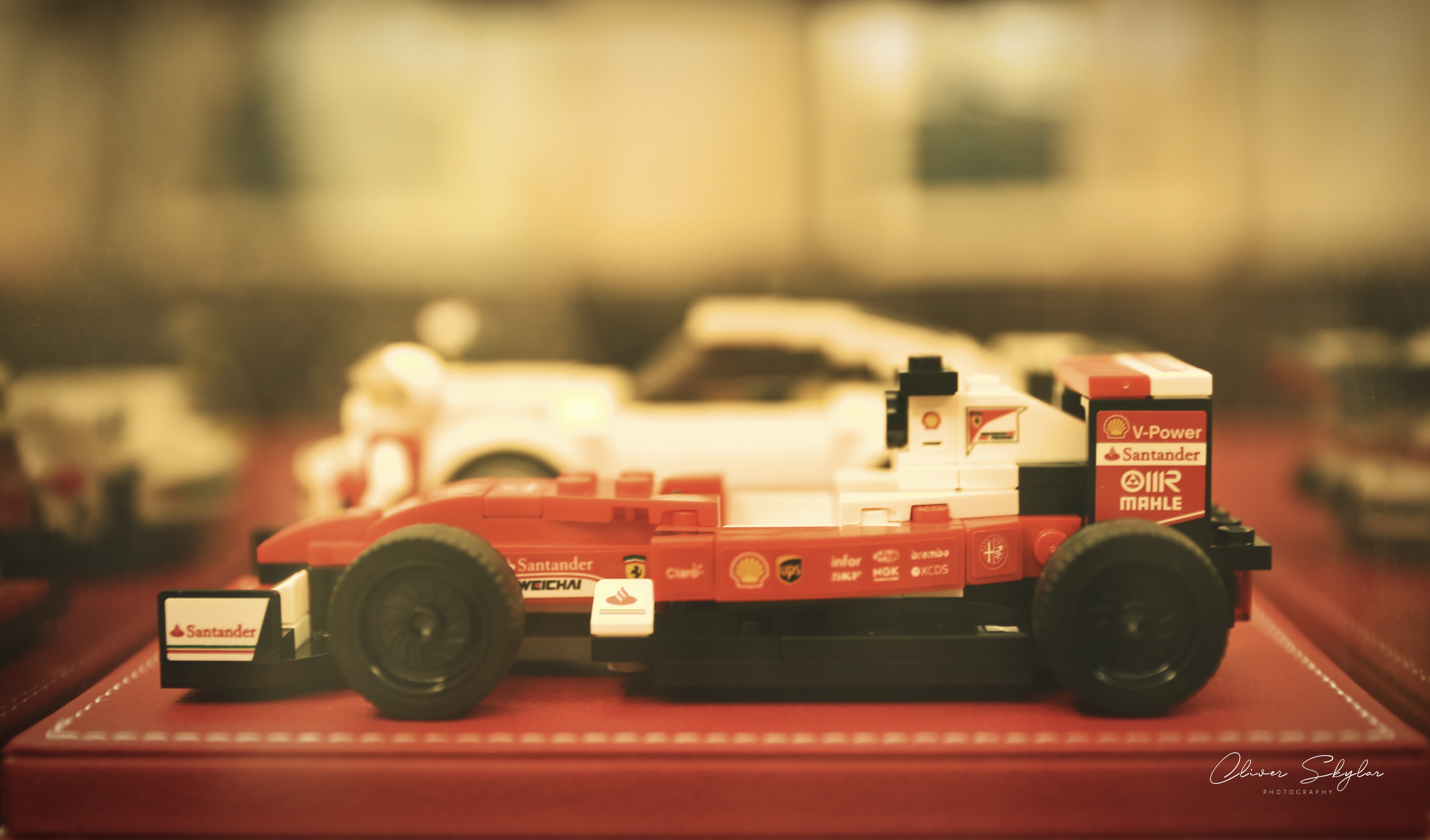LEGO Ferrari Formula 1 Race Car HD Wallpaper