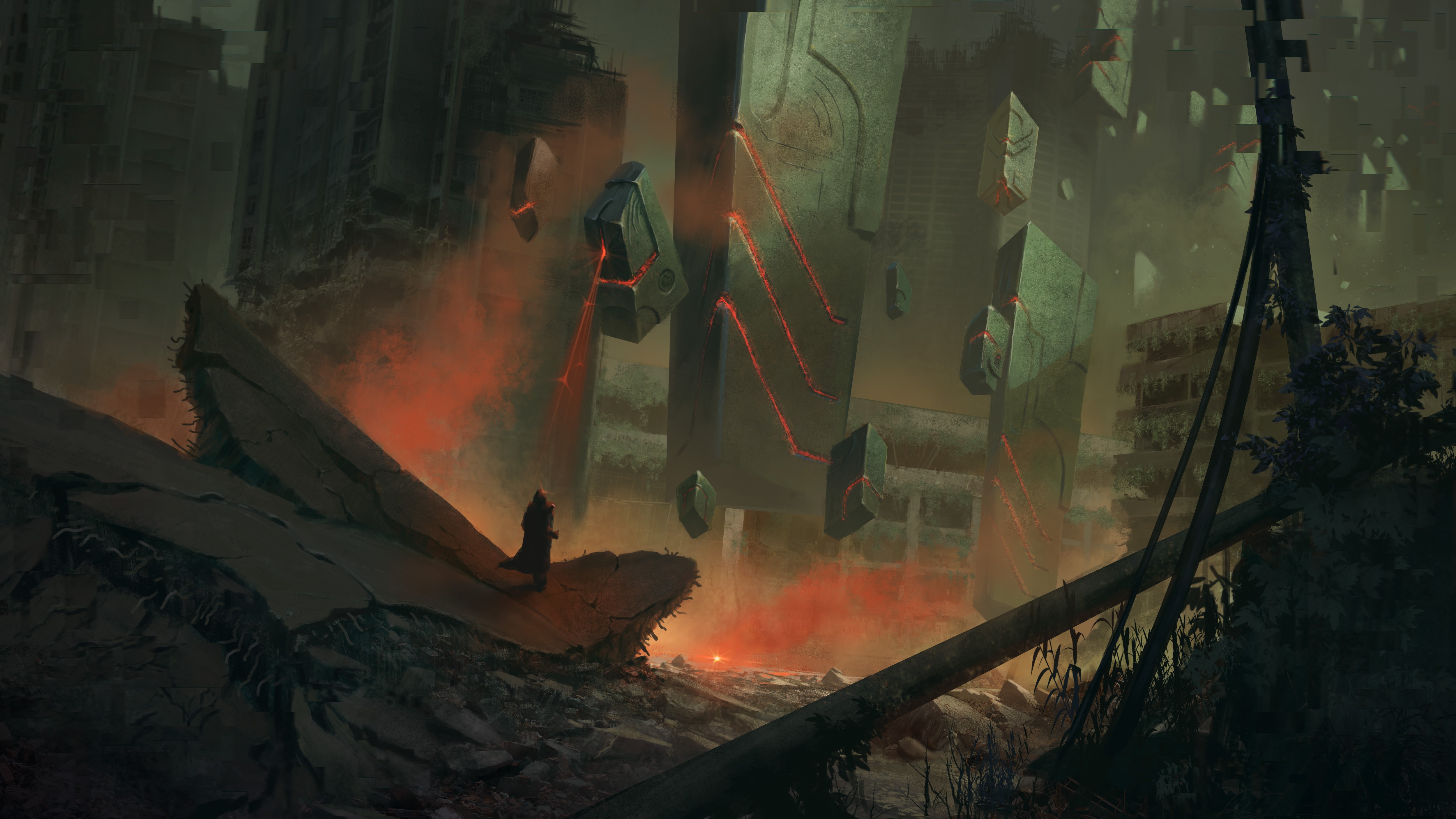 4K Science Fiction Fantasy Art Artwork HD Wallpaper