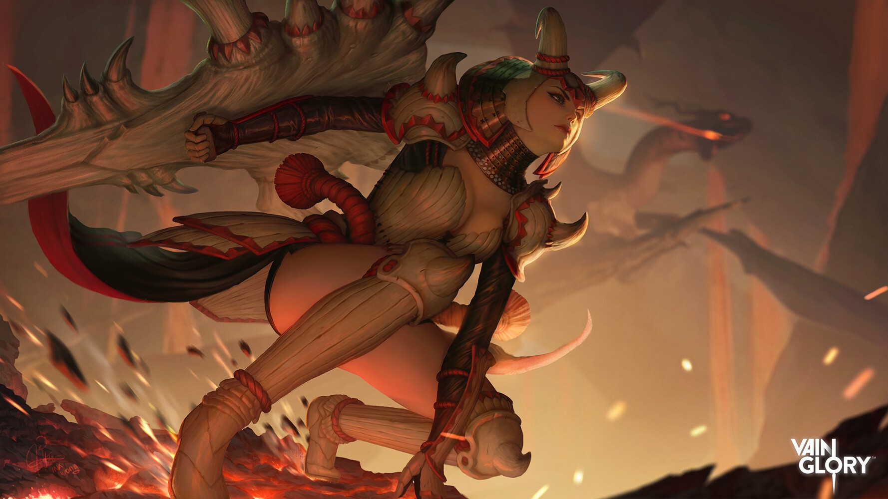 Ina Wong from Vainglory HD Wallpaper