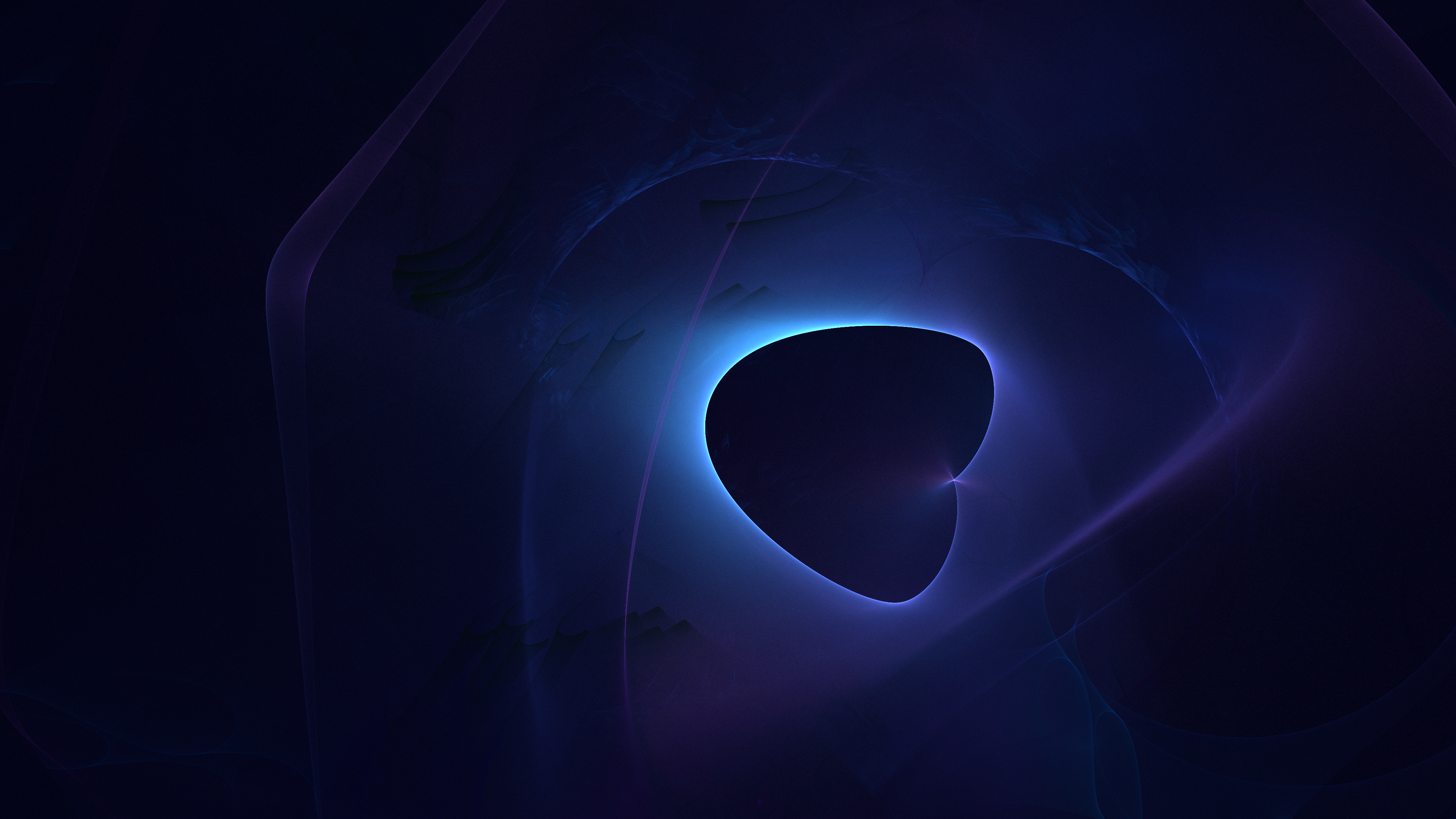4K Abstract Fractal 3D Abstract Apophysis HD Wallpaper
