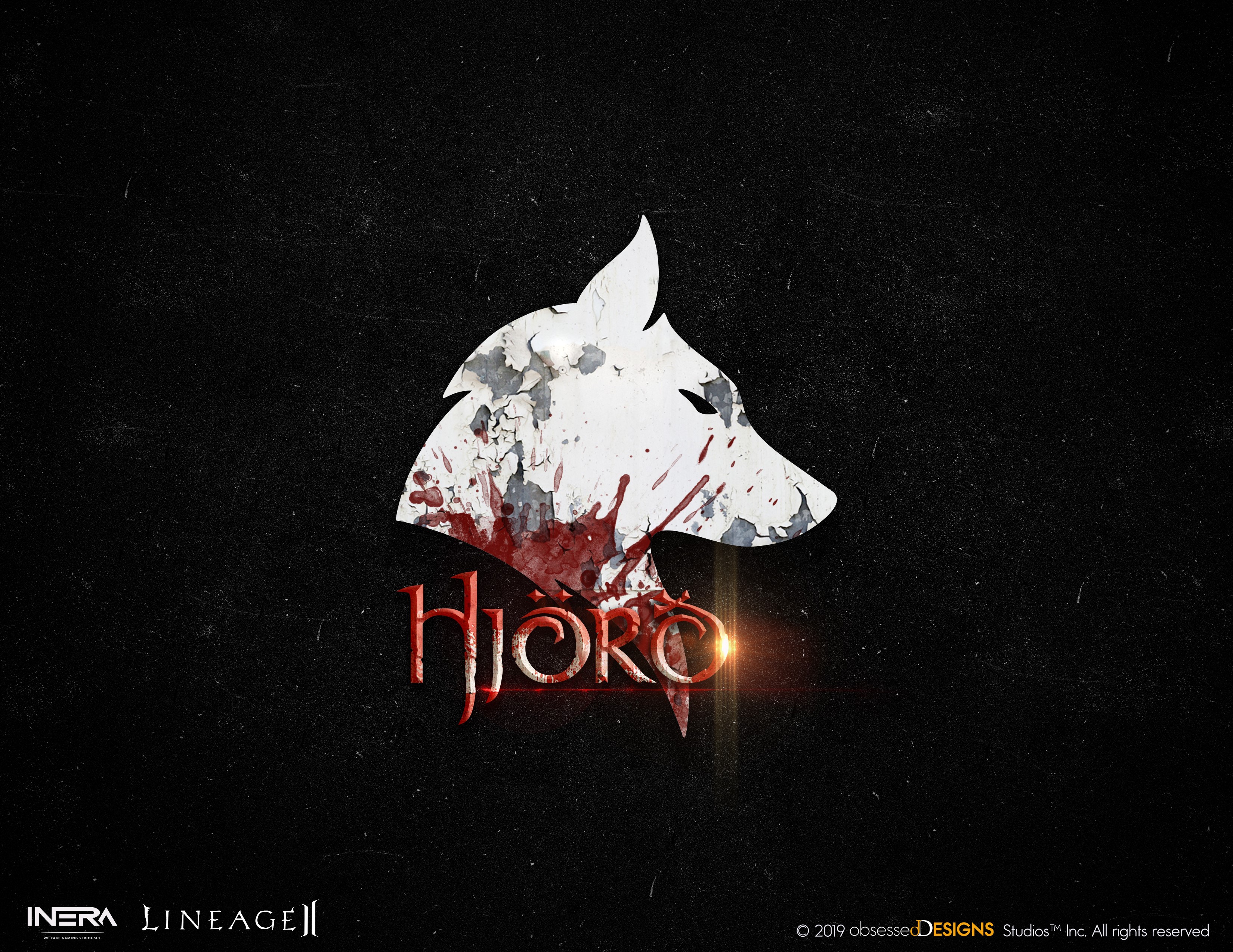 Hjork logo from Lineage II HD Wallpaper