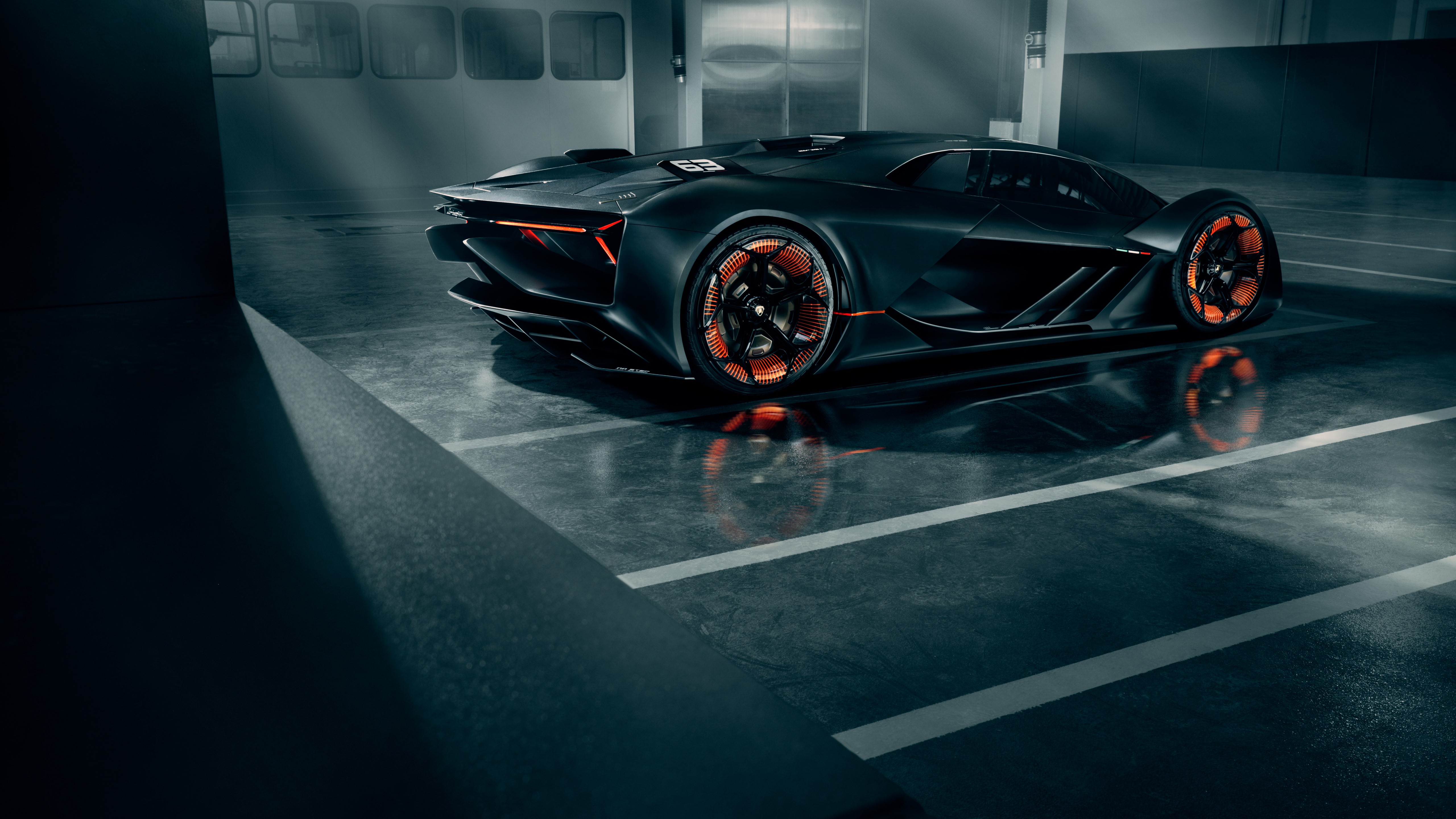Lamborghini Terzo Millennio supercar HD Wallpaper