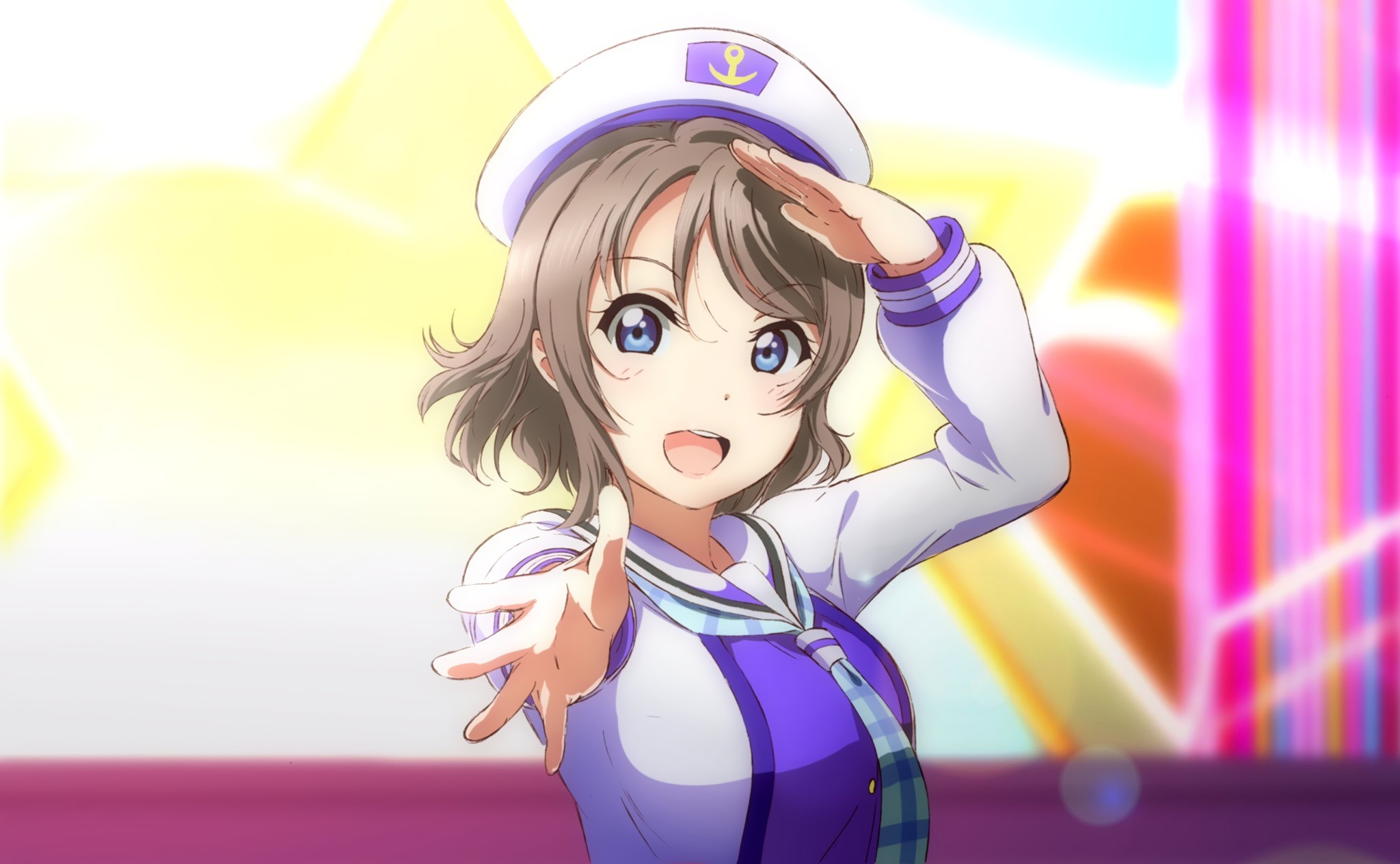 You Watanabe from Love Live! Sunshine!! HD Wallpaper