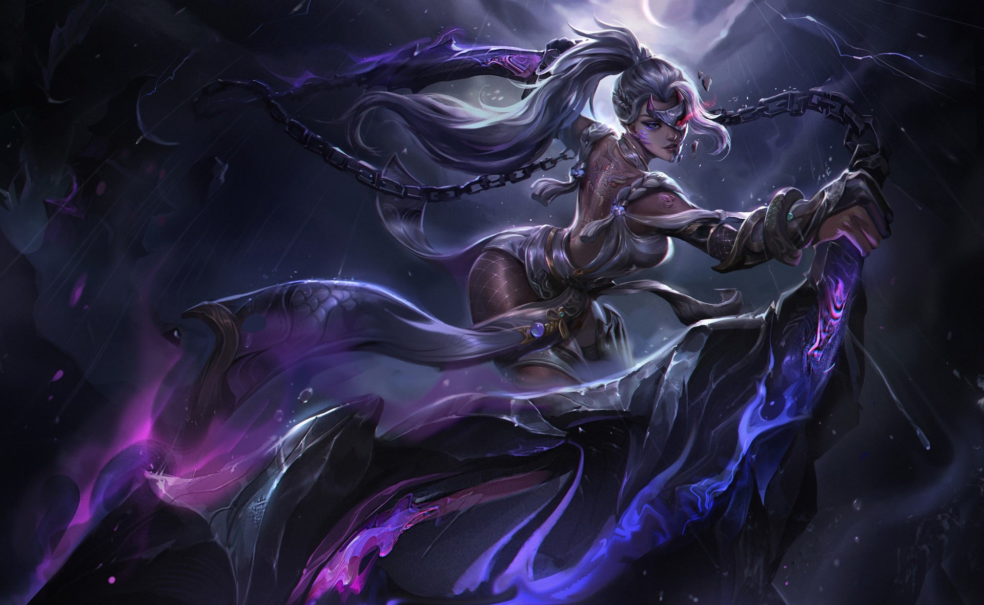 Katarina from League of Legends HD Wallpaper
