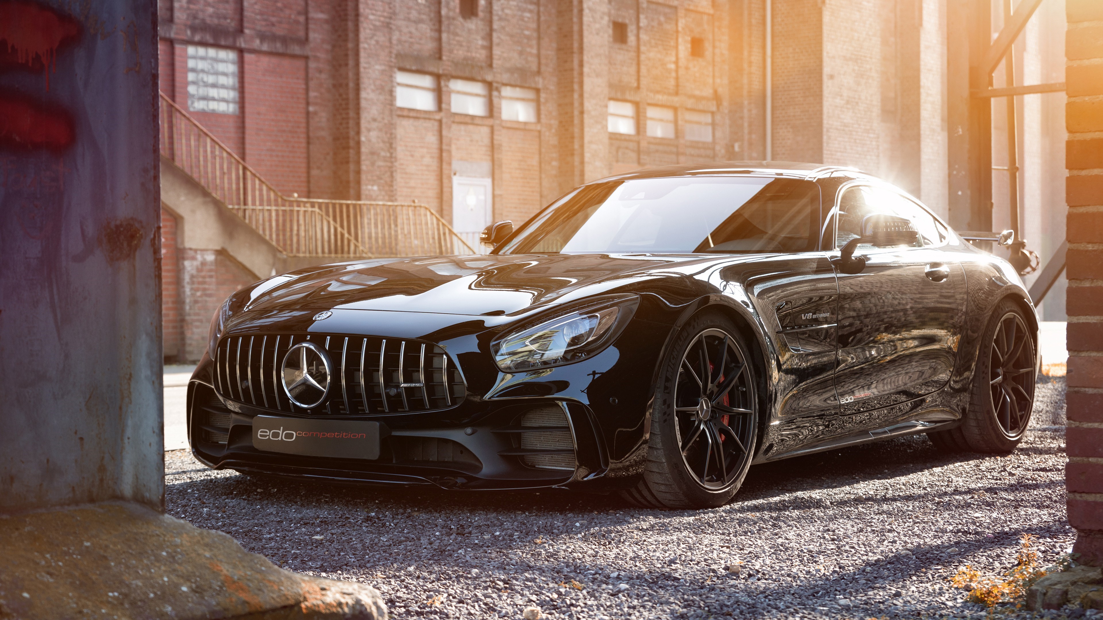 4K Mercedes AMG GTs Black Car HD Wallpaper