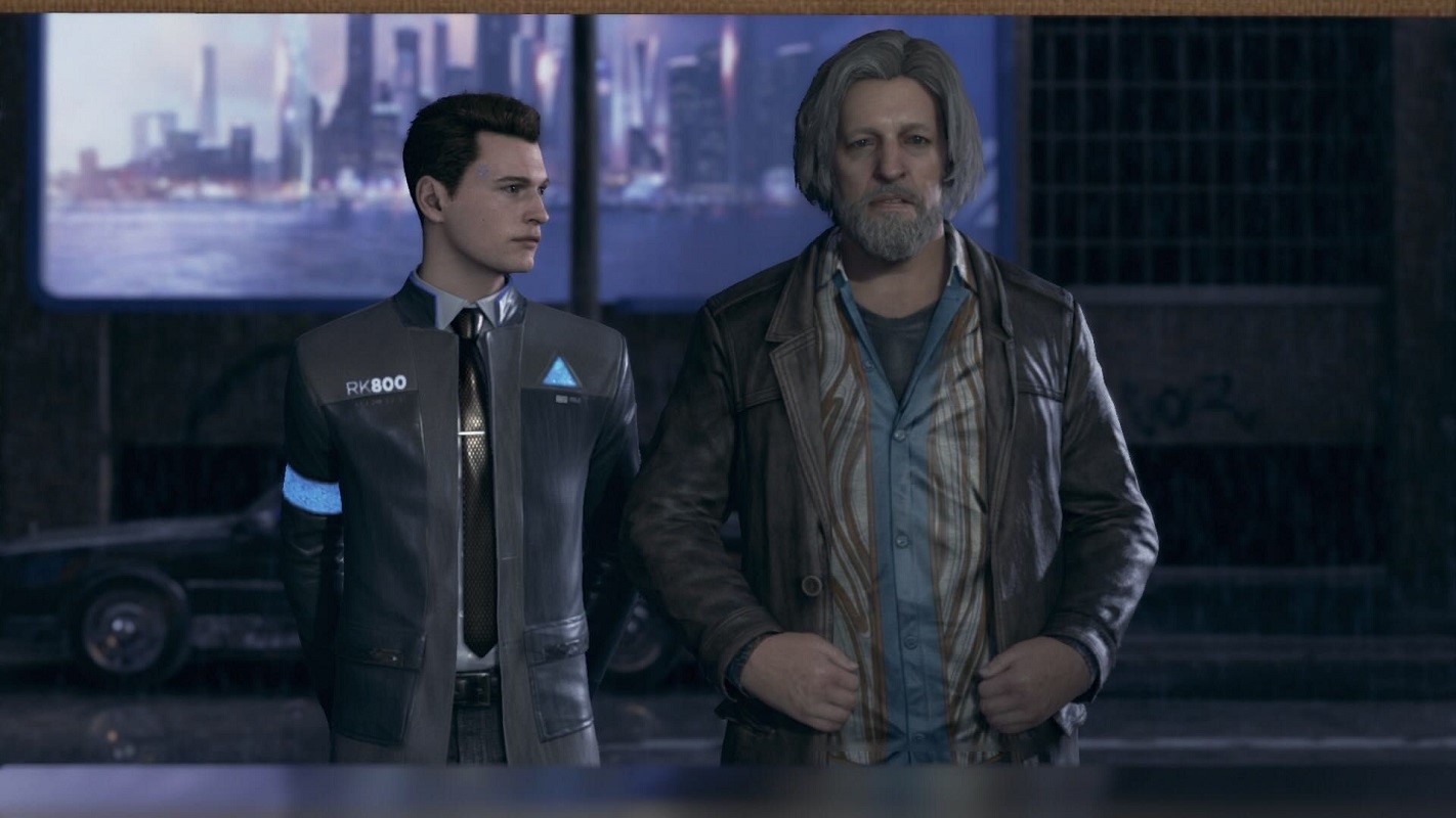 Connor and Hank from Detroit: Become Human HD Wallpaper