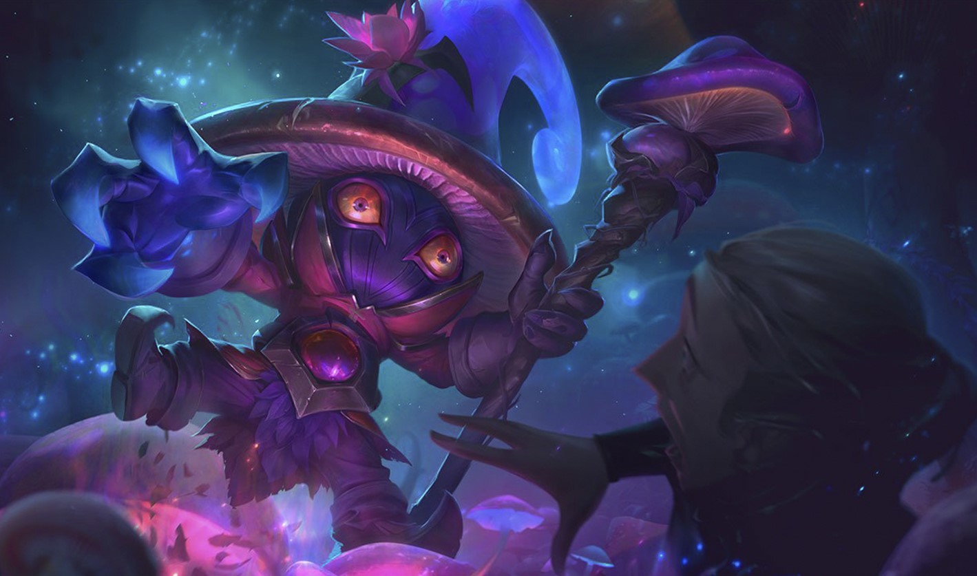 Veigar from League of Legends Elderwood skin HD Wallpaper