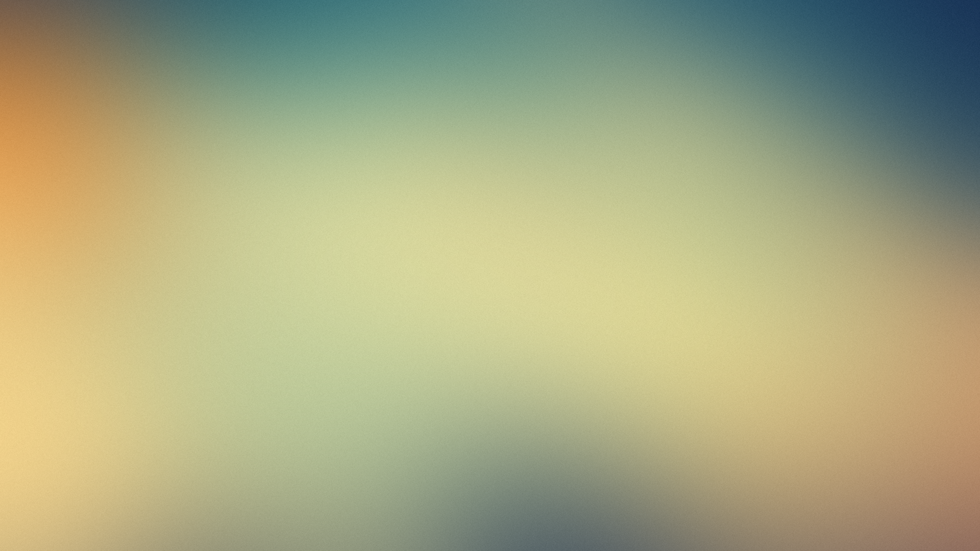 Abstract gradient with orange, yellow, teal, and blue hues HD Wallpaper